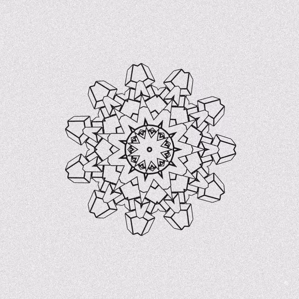 Monochrome Kaleido #475