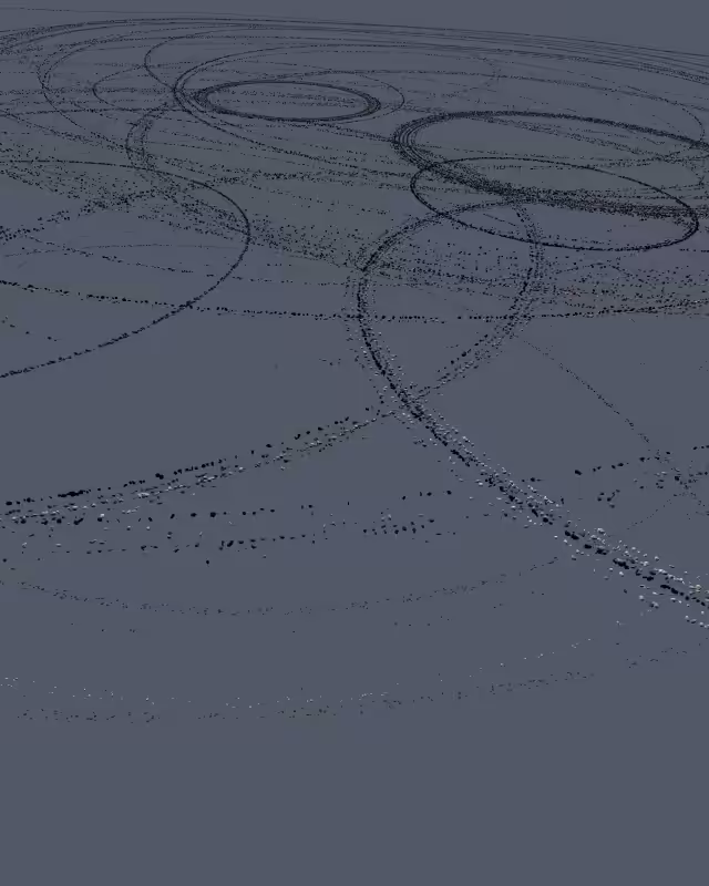 circle drops - 'the passenger' sketches #71