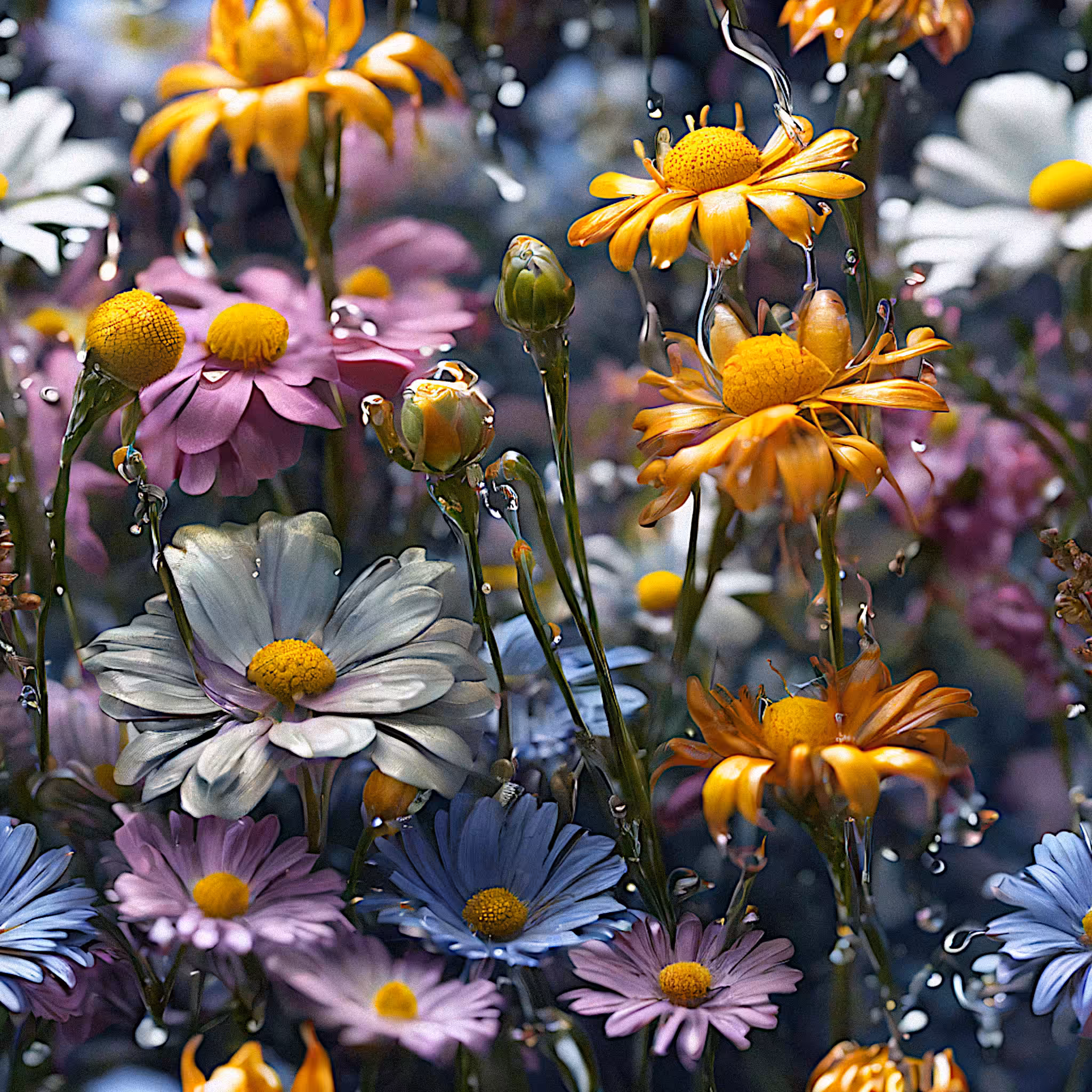 "Summer Morning Bloom"