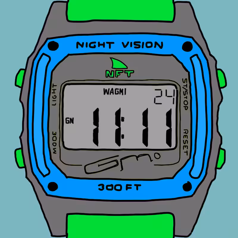 Make a Wish NFT Watch - Colorway #28