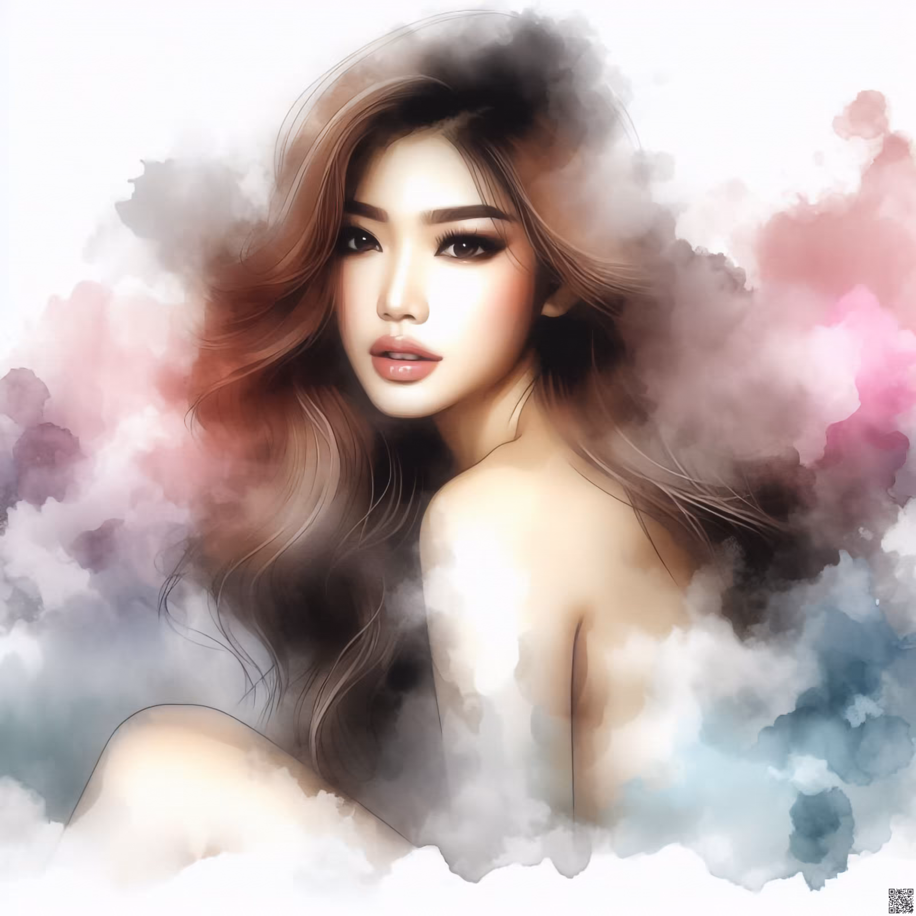 🎨Feminine Beauty in Paint#12