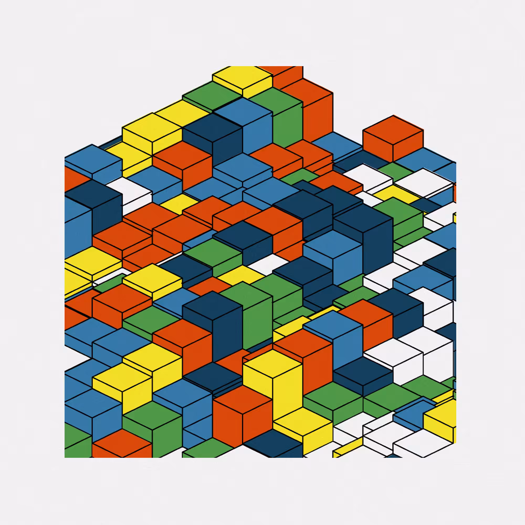 CUBIST HORIZONS #7