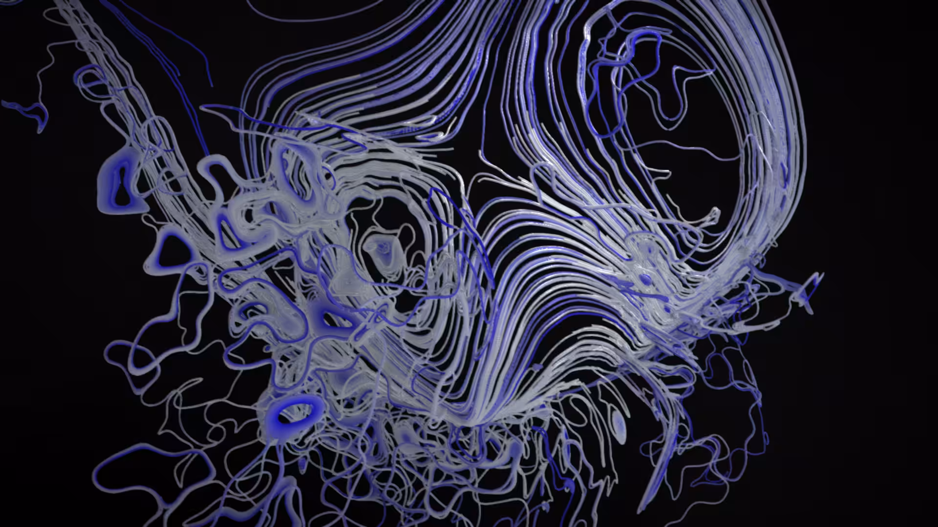 Perlin noise chaotic shape