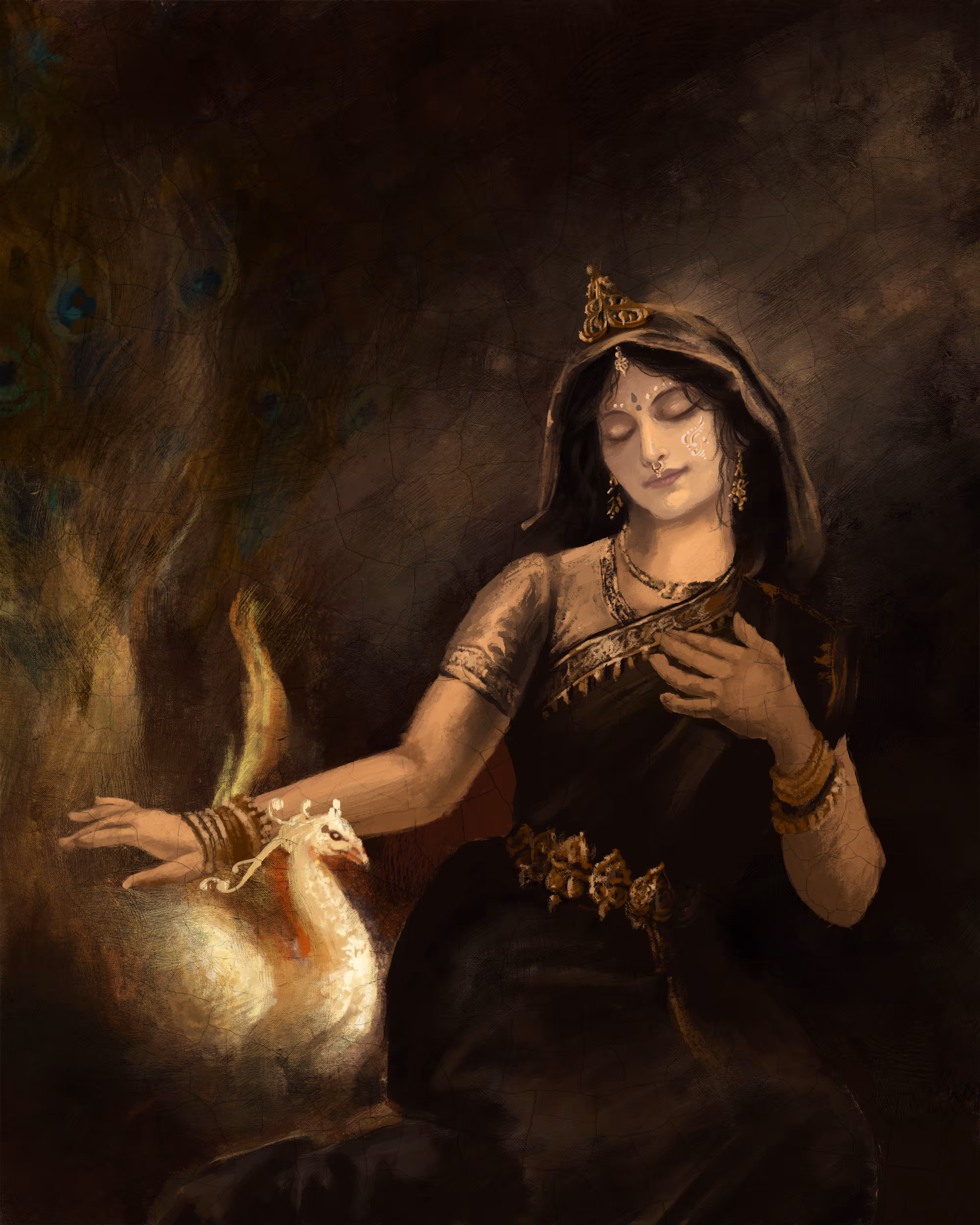 Śvetamayūrī Vilāsinī