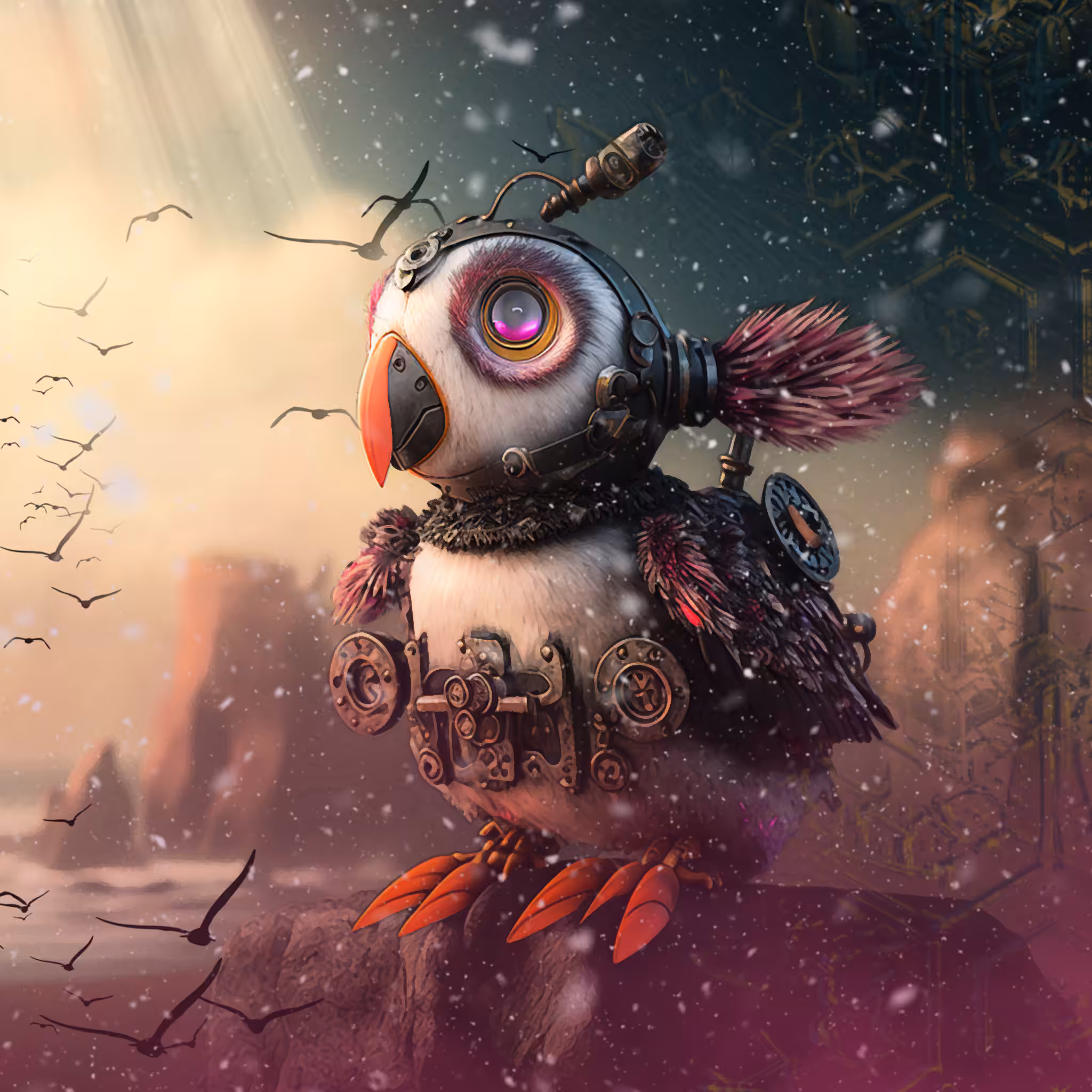 The Punky Puffin