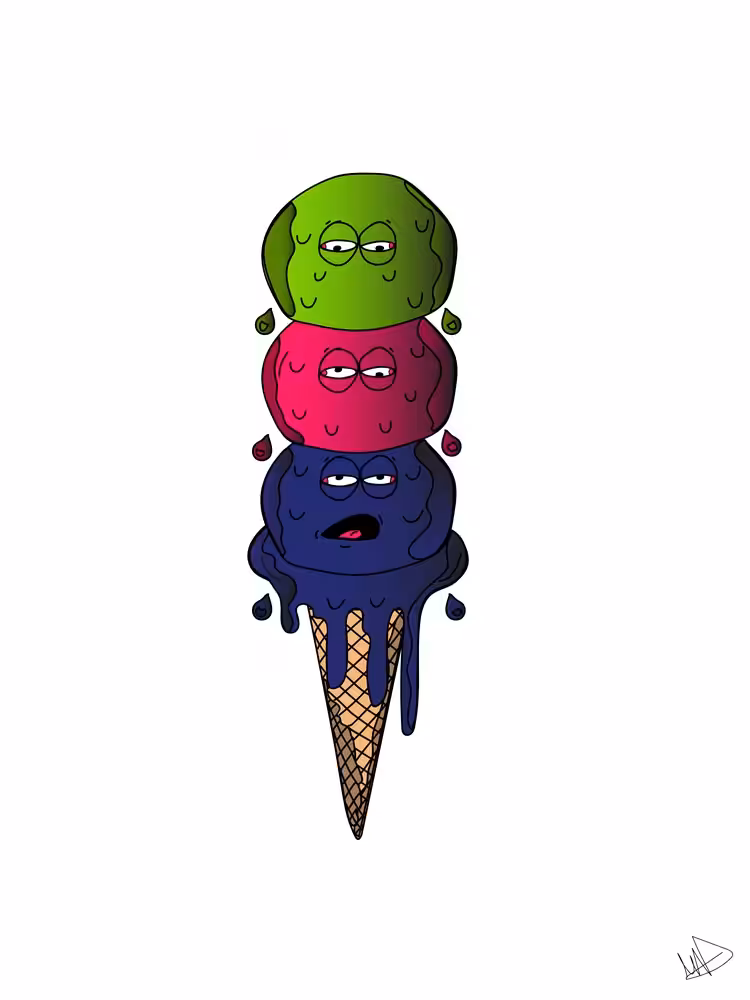 Ice Cream Drip