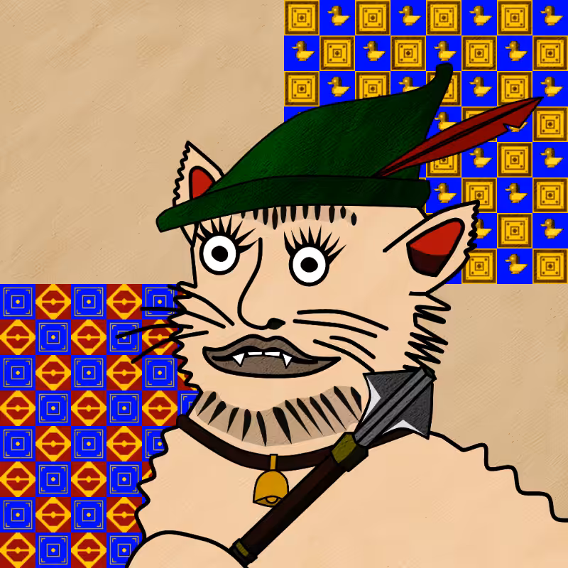 Famous Medieval Cat #91