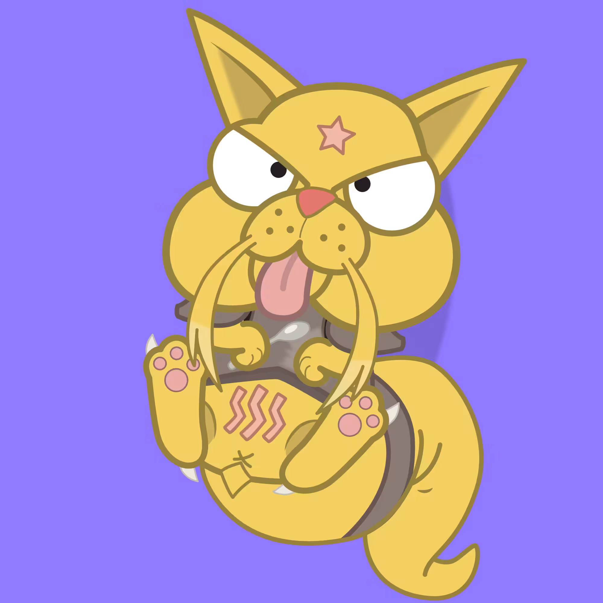 P064 --- Laying Derp Catdabra ---