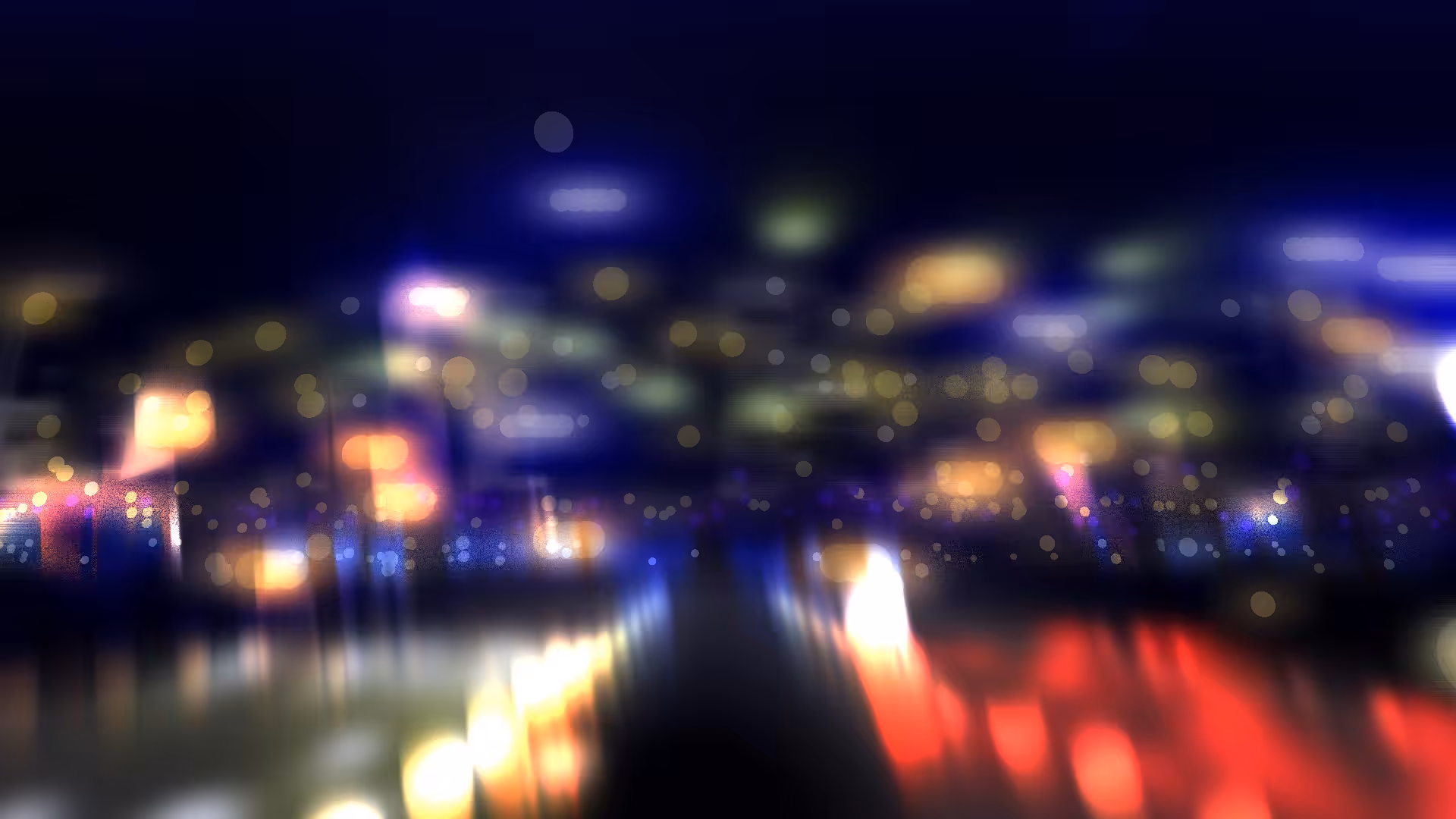 City in Night #46