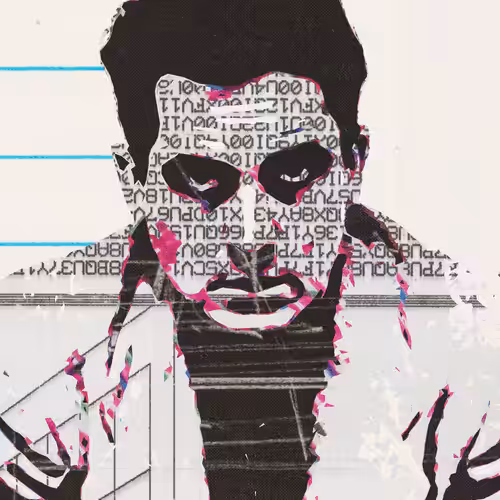 THE GENERATIVE PORTRAIT COLLECTION OF ROBERT MALLARY: Generative Portrait of Robert Mallary #1190