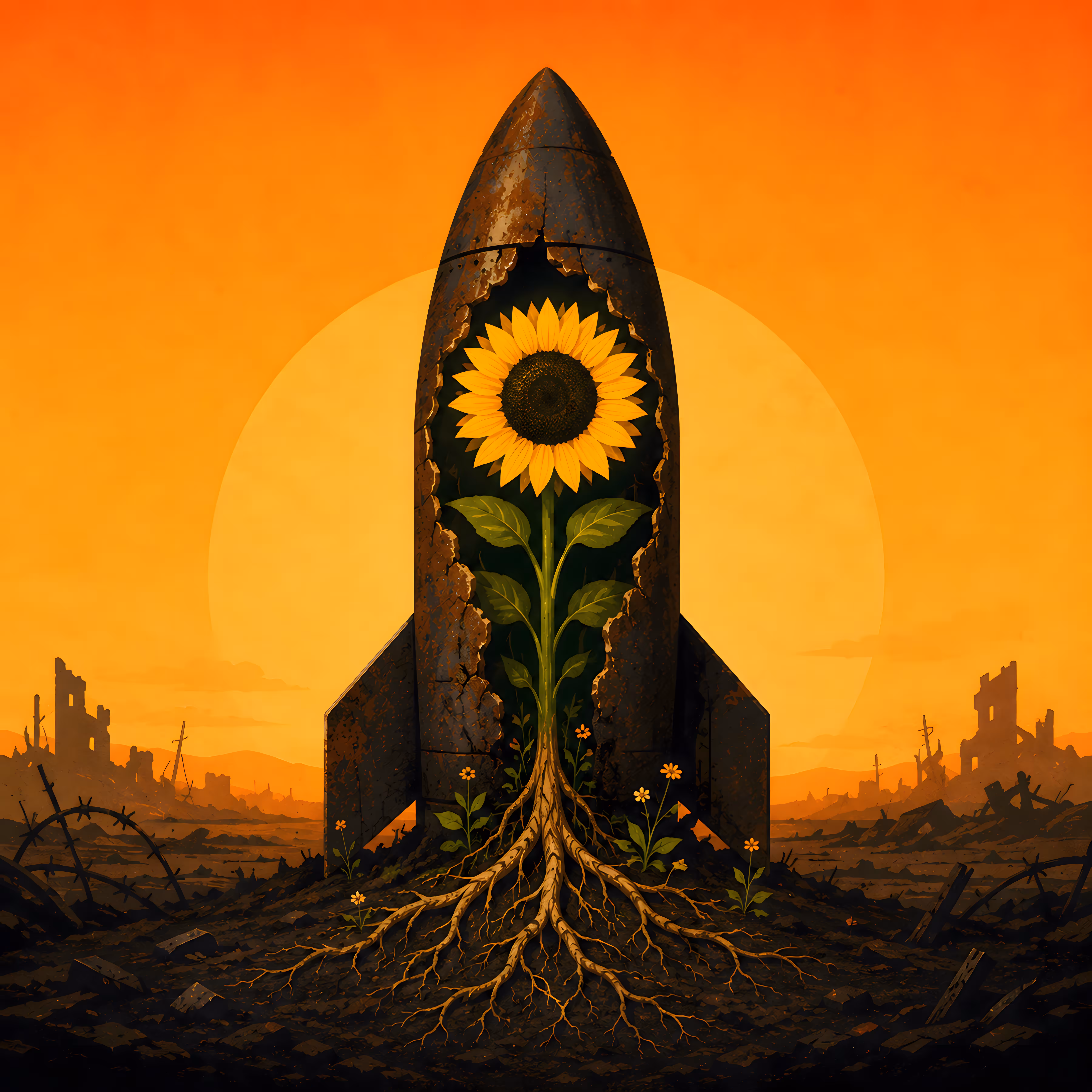 Make Peace with Nature, Not War: When the Warhead Bloomed