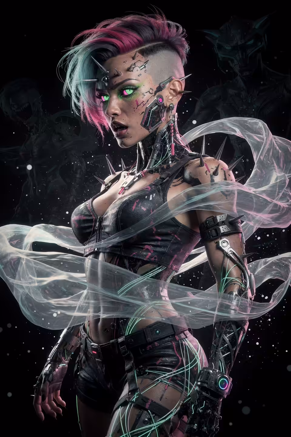Hazel, Neon City's Last Punk - #1of1SZN