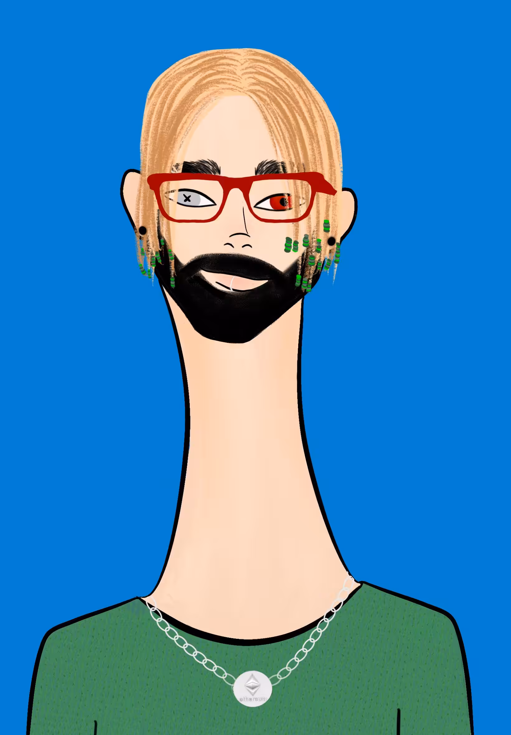 Long Neckie Fellas #2192
