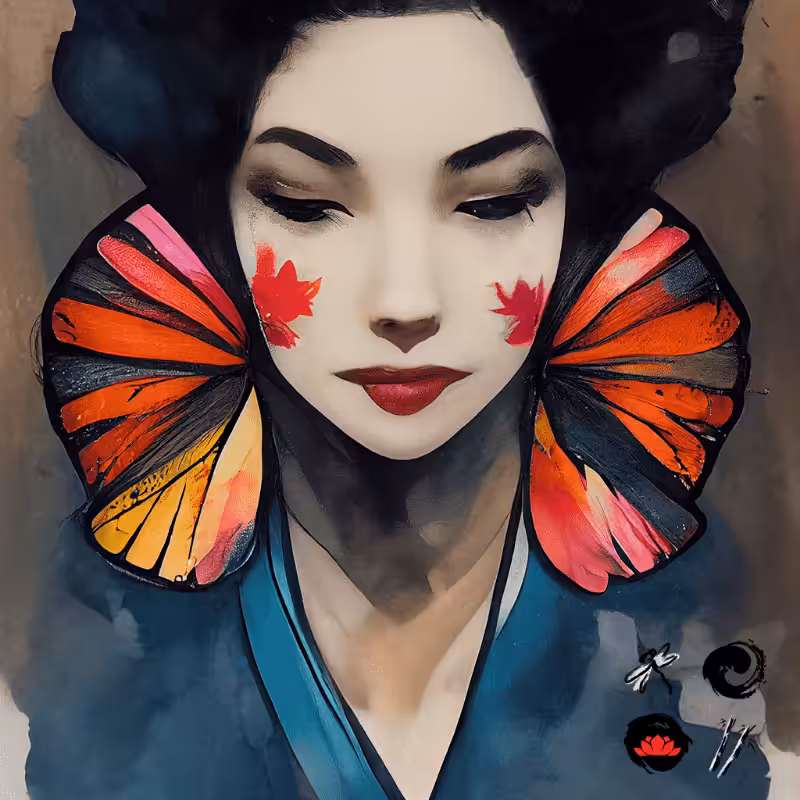 Butterfly Geisha  #15