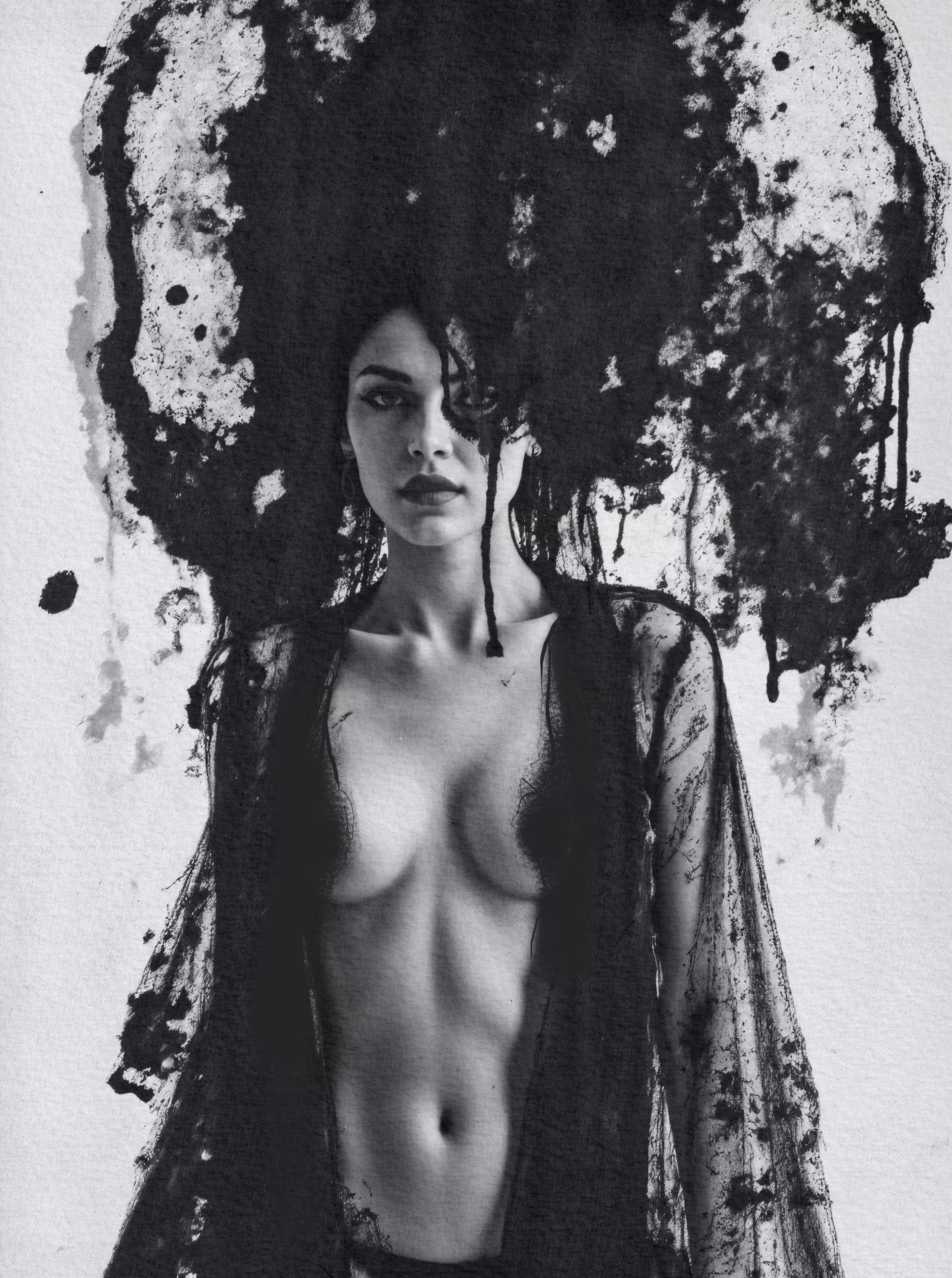 LACE GIRL - Recursive Loop Painting