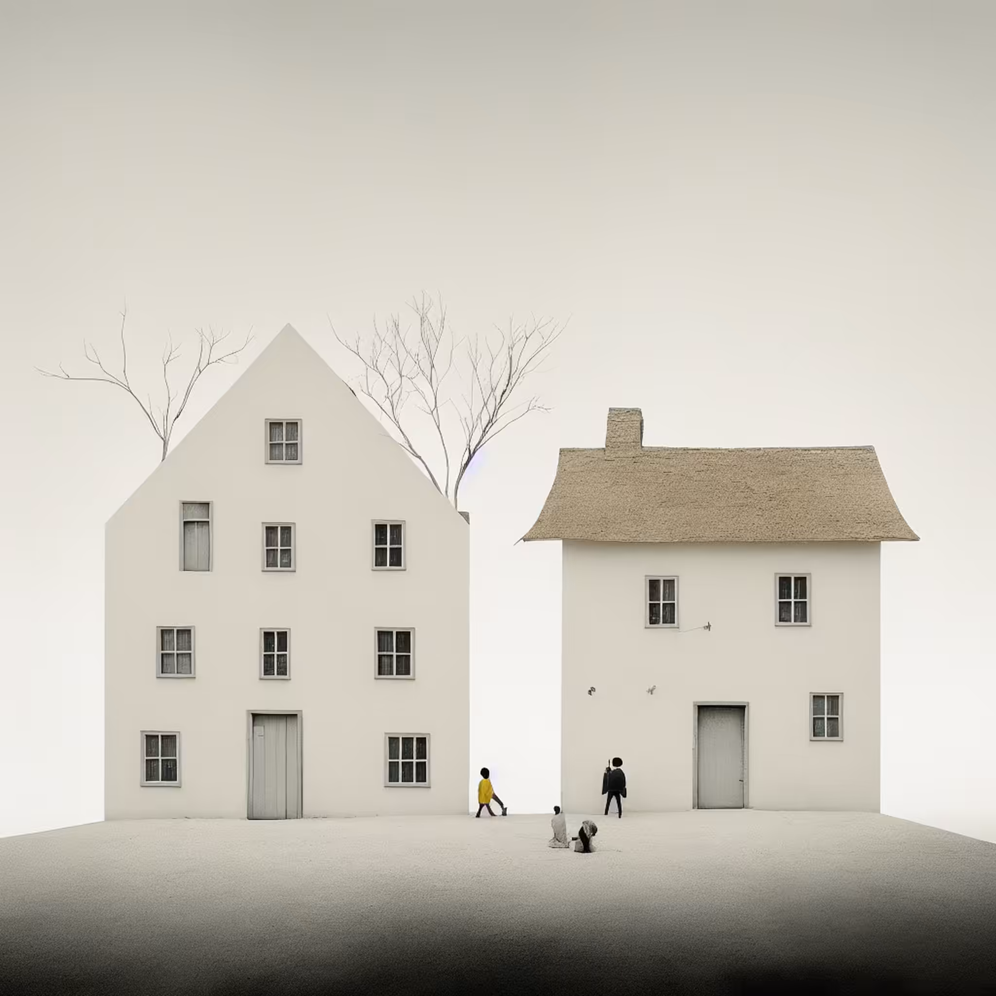 Yellow Trees and Houses - 1 #33