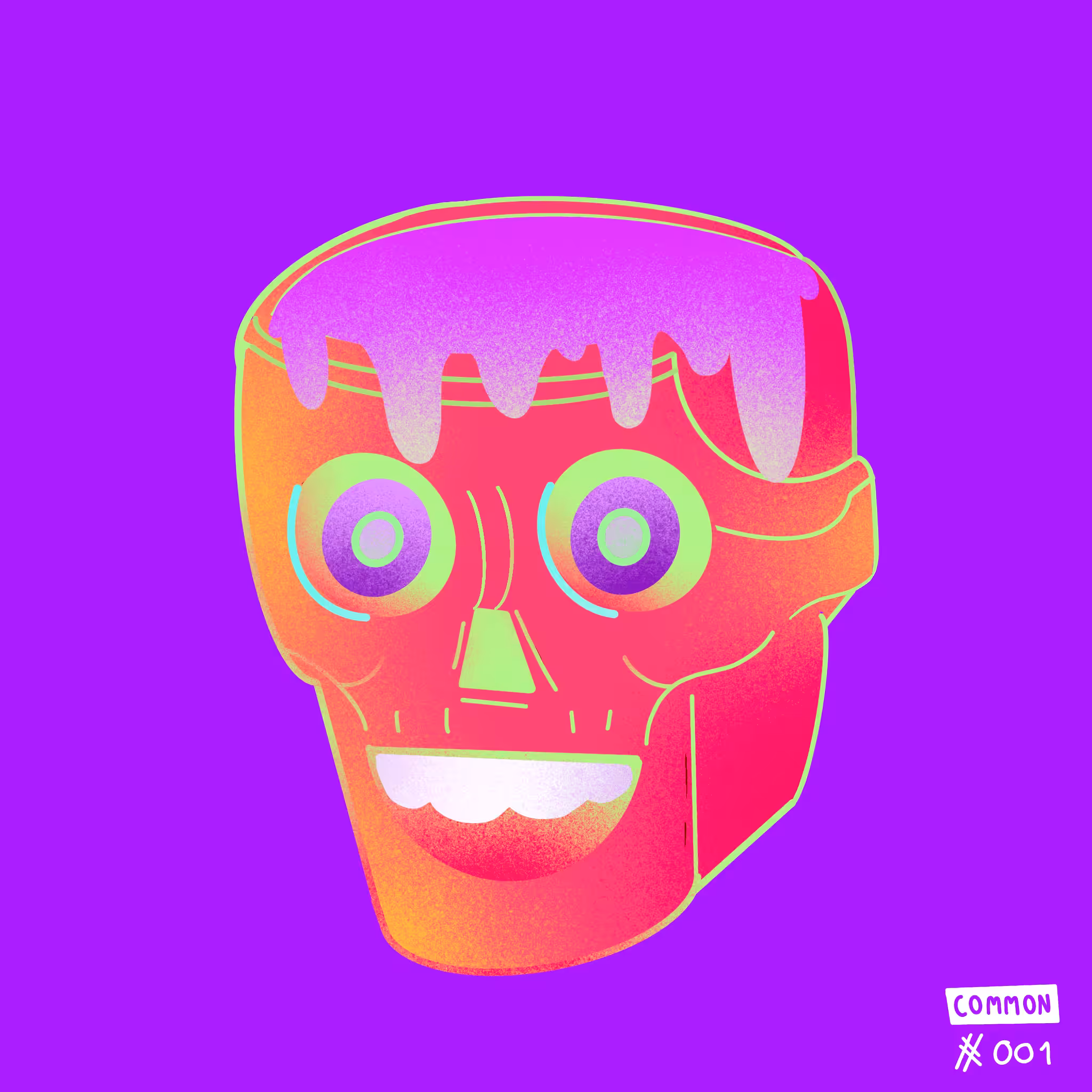 Crypto Skull #1 -common