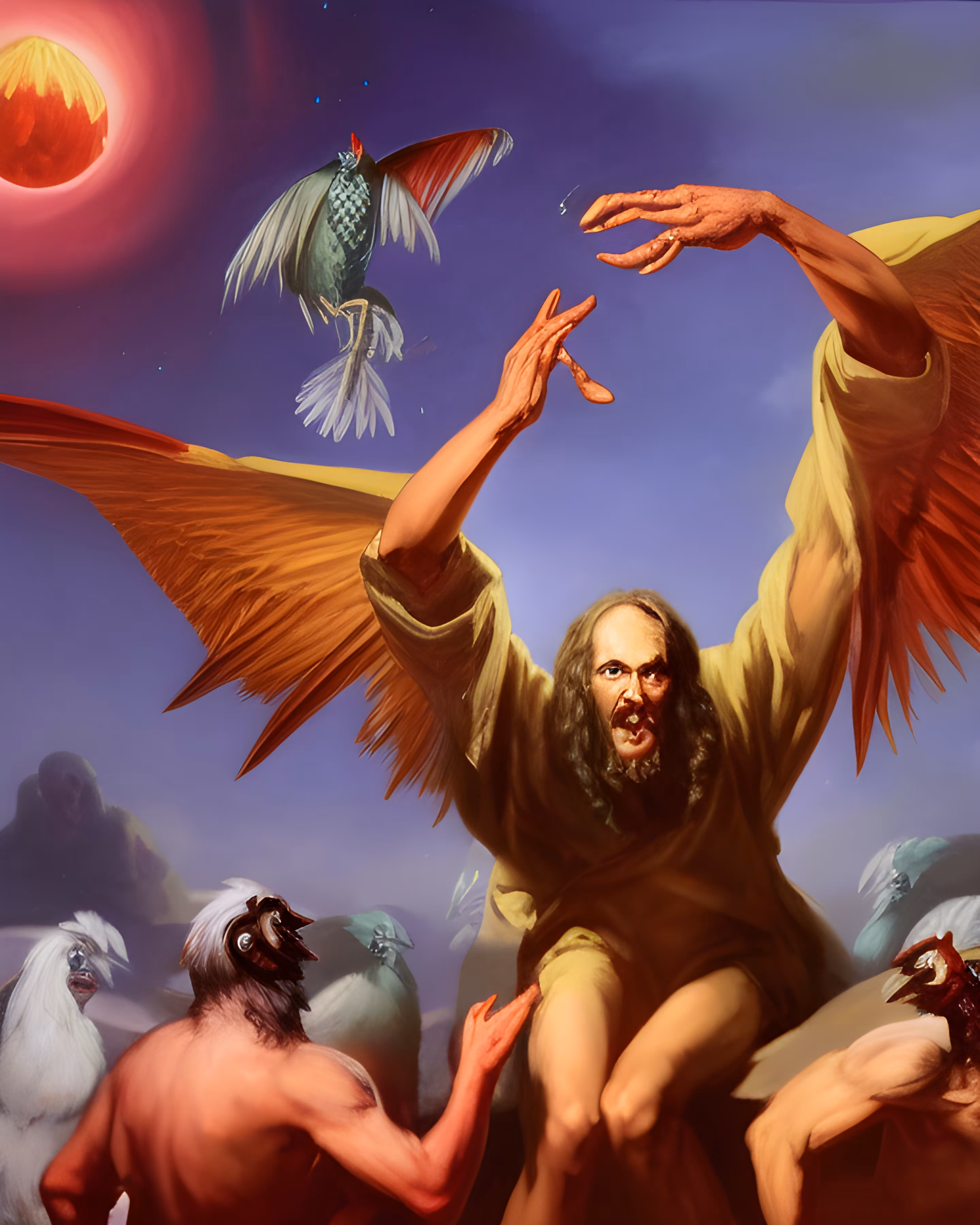 the colors freak out satan, and behind the gatekeepers, jesus attempted a coup on the CHICKEN PROPHETS 08