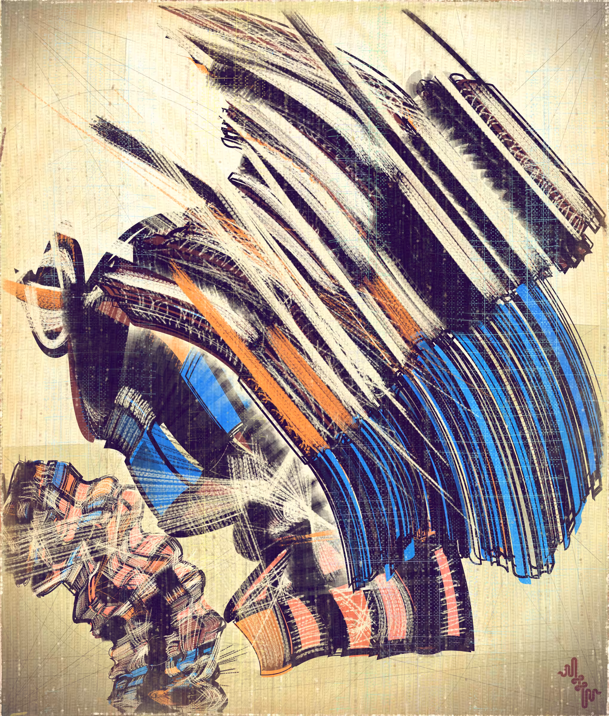 Amplitudes of Canvas #191