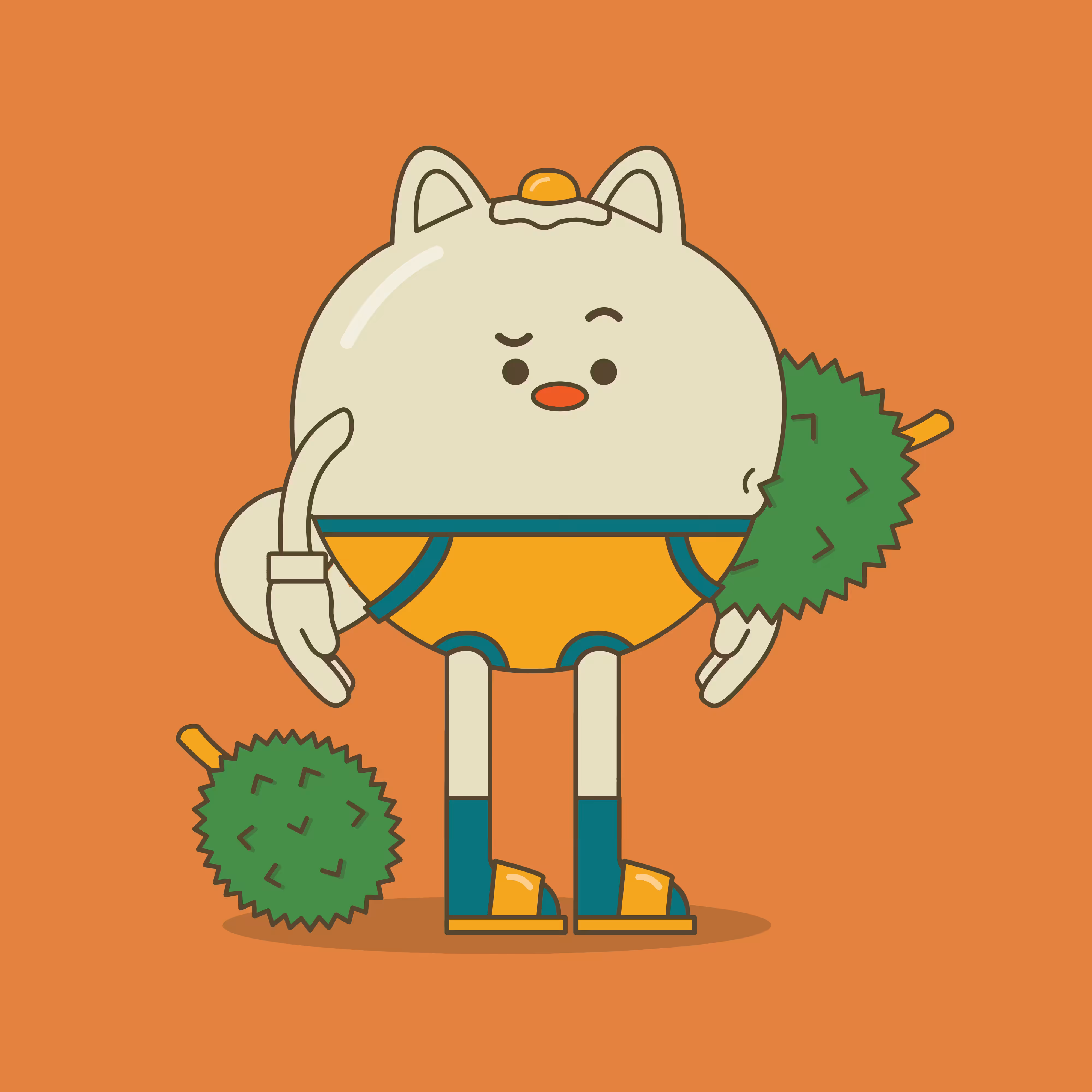 Shiba panties x Durian #8