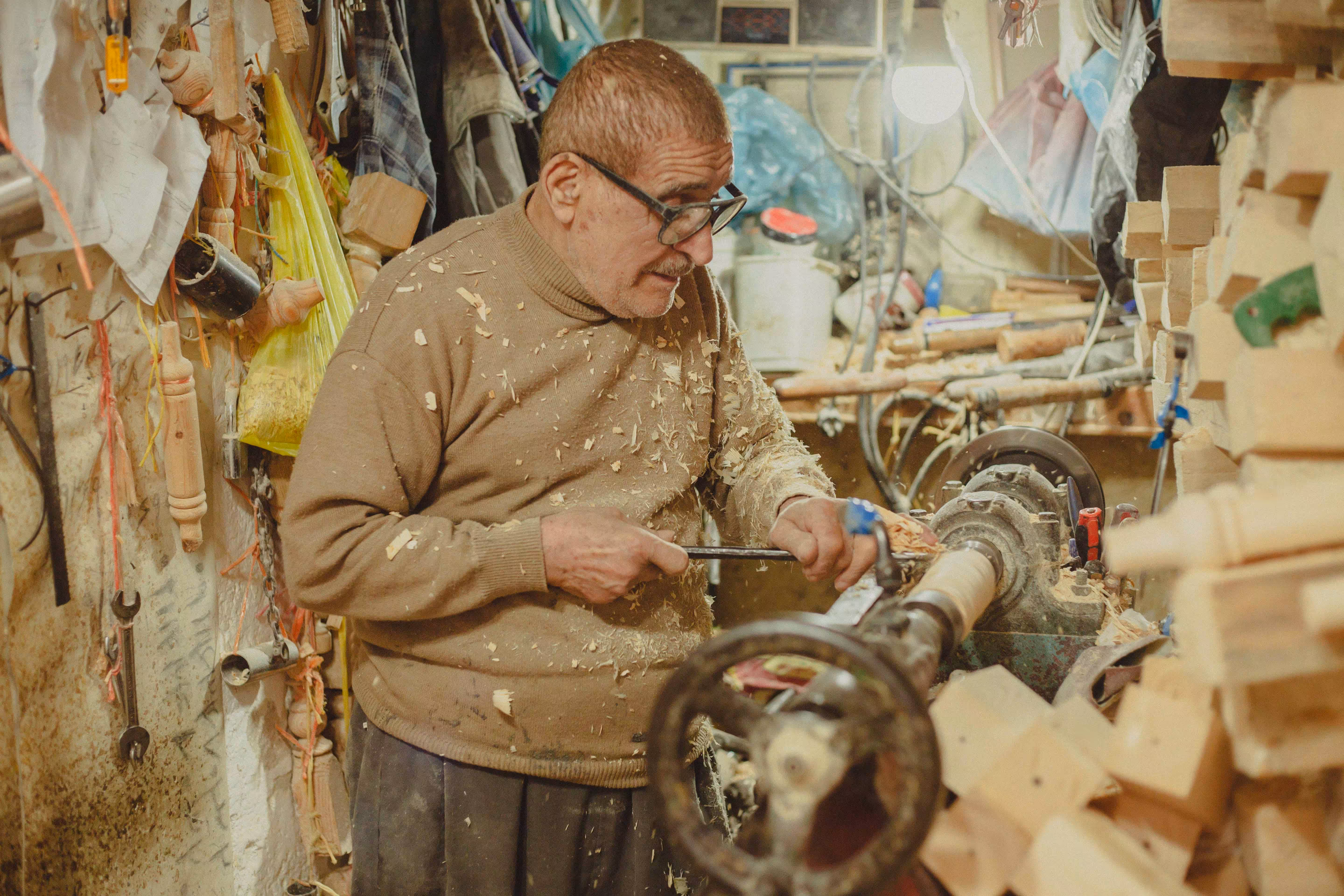 Old Man and his Workshop