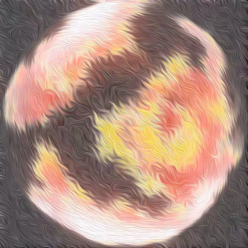 Swirly oil fire #2