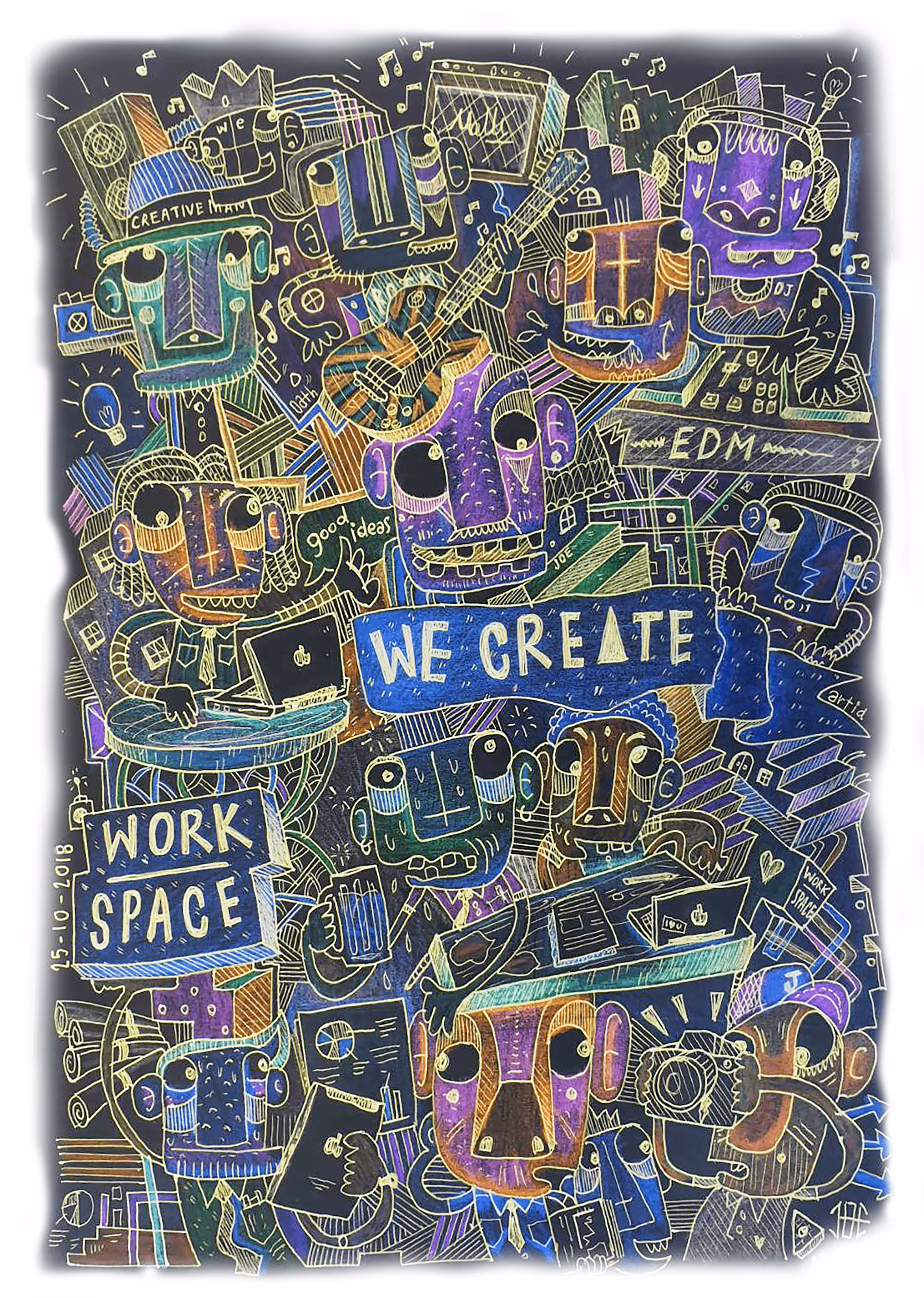 Creativity on a bad day