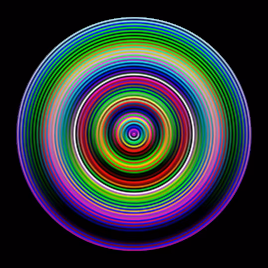 Concentric Colorfields #4 + Plastikman ‘Helikopter’