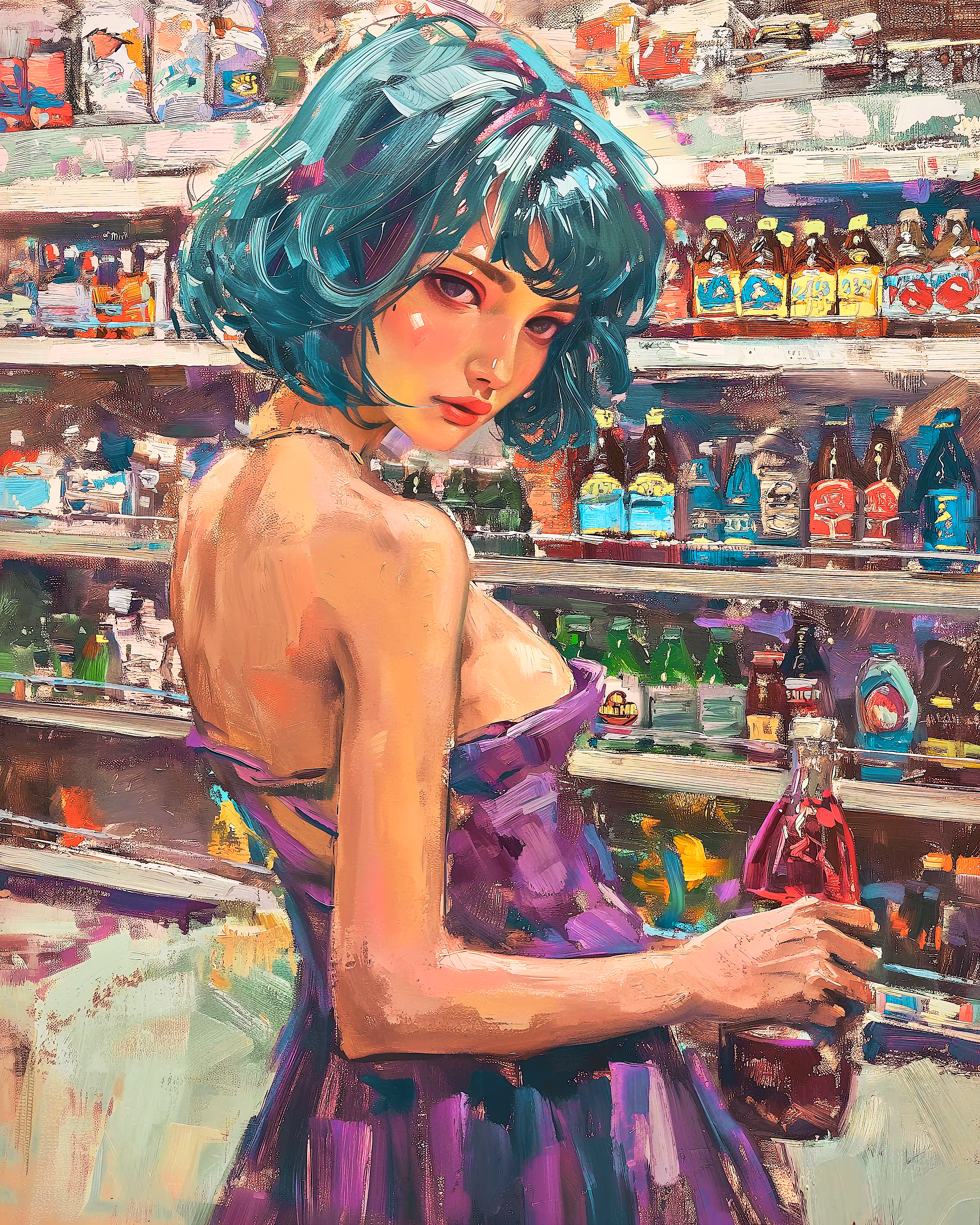 Day -009: “Saturday Night Shopping”