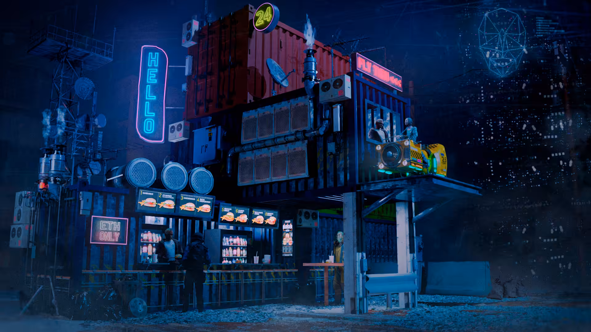 Container Booth