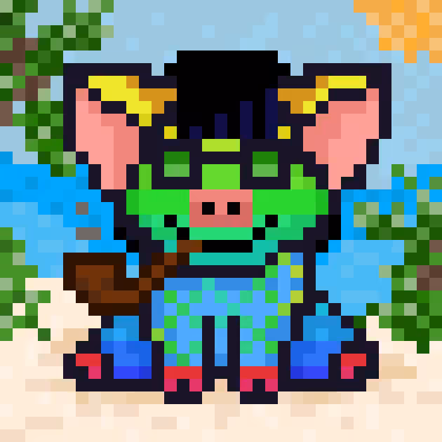 Punk Pig #00126