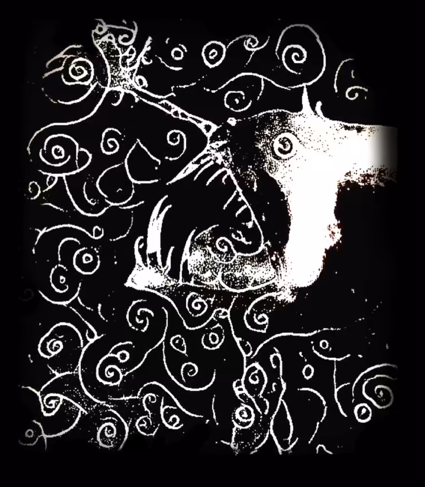 Anglerfish I - Black & White