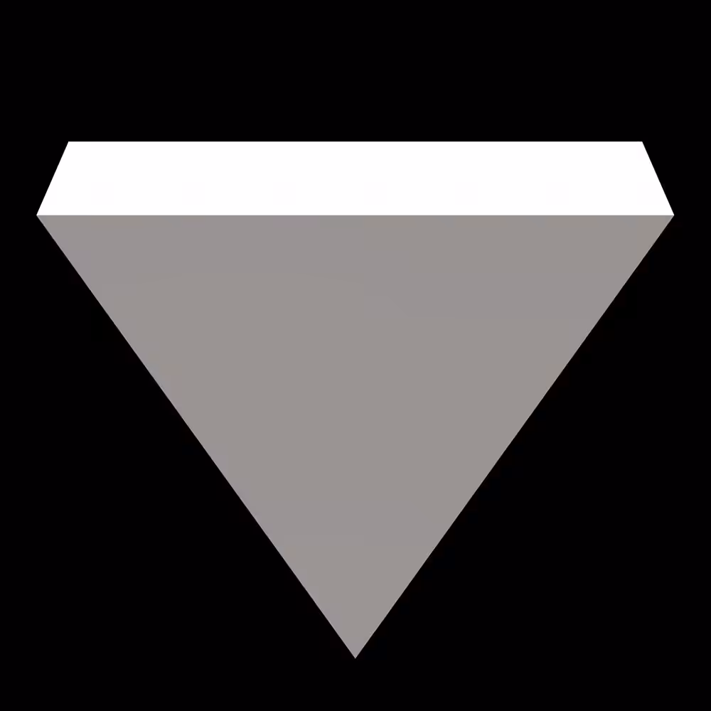 Upside Town Pyramid