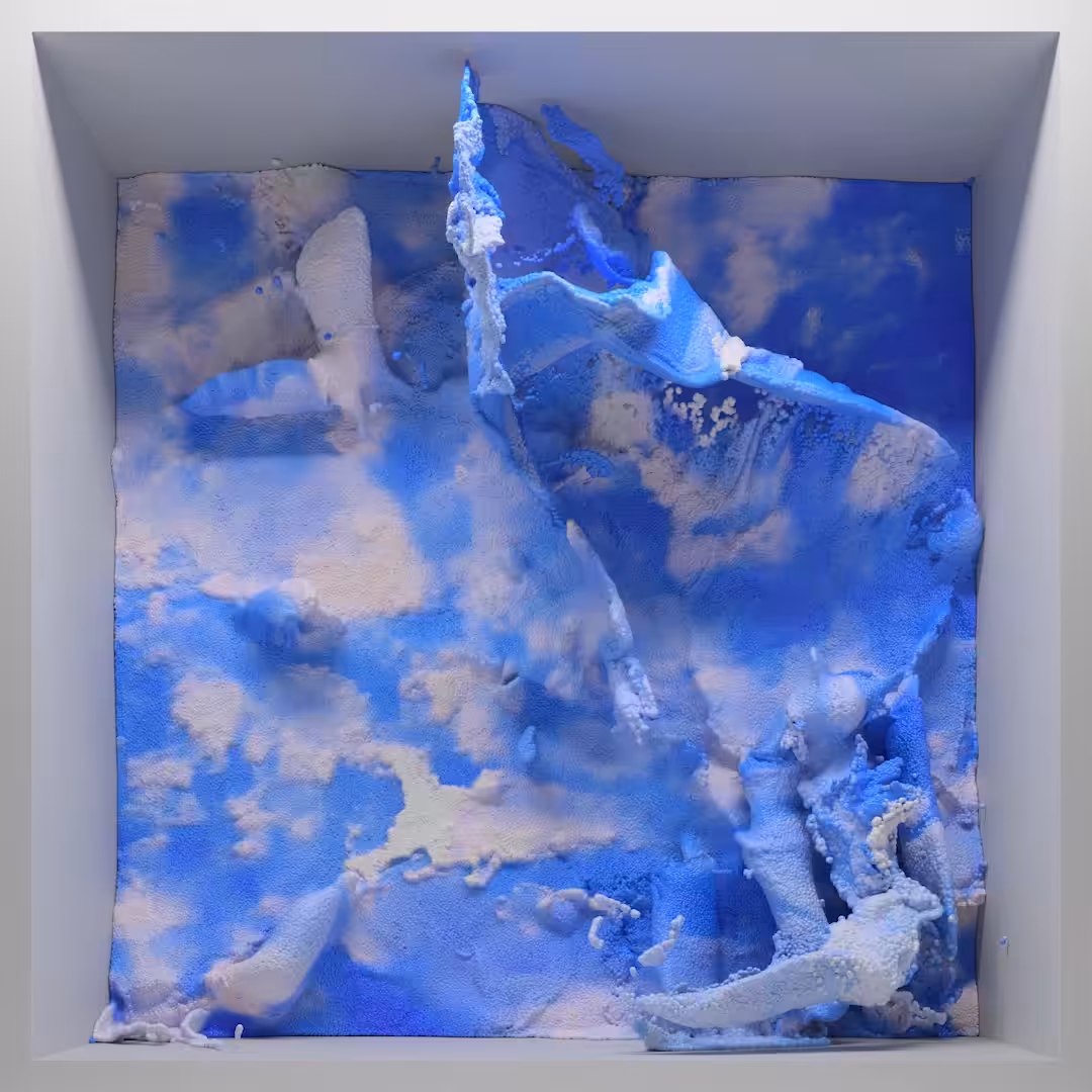 Sense of Healing : AI Data Painting A