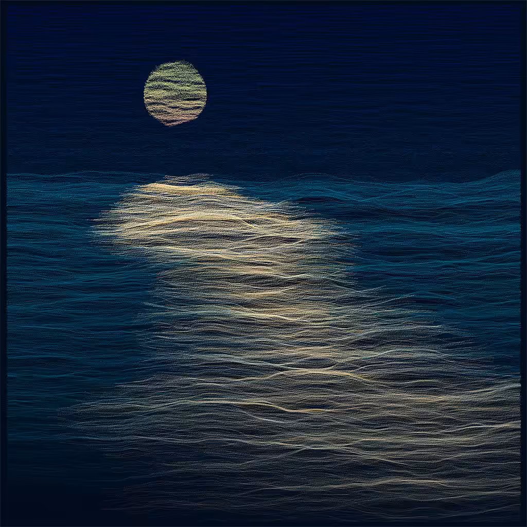 The Moonlit Sea of Taitung 台東月夜海