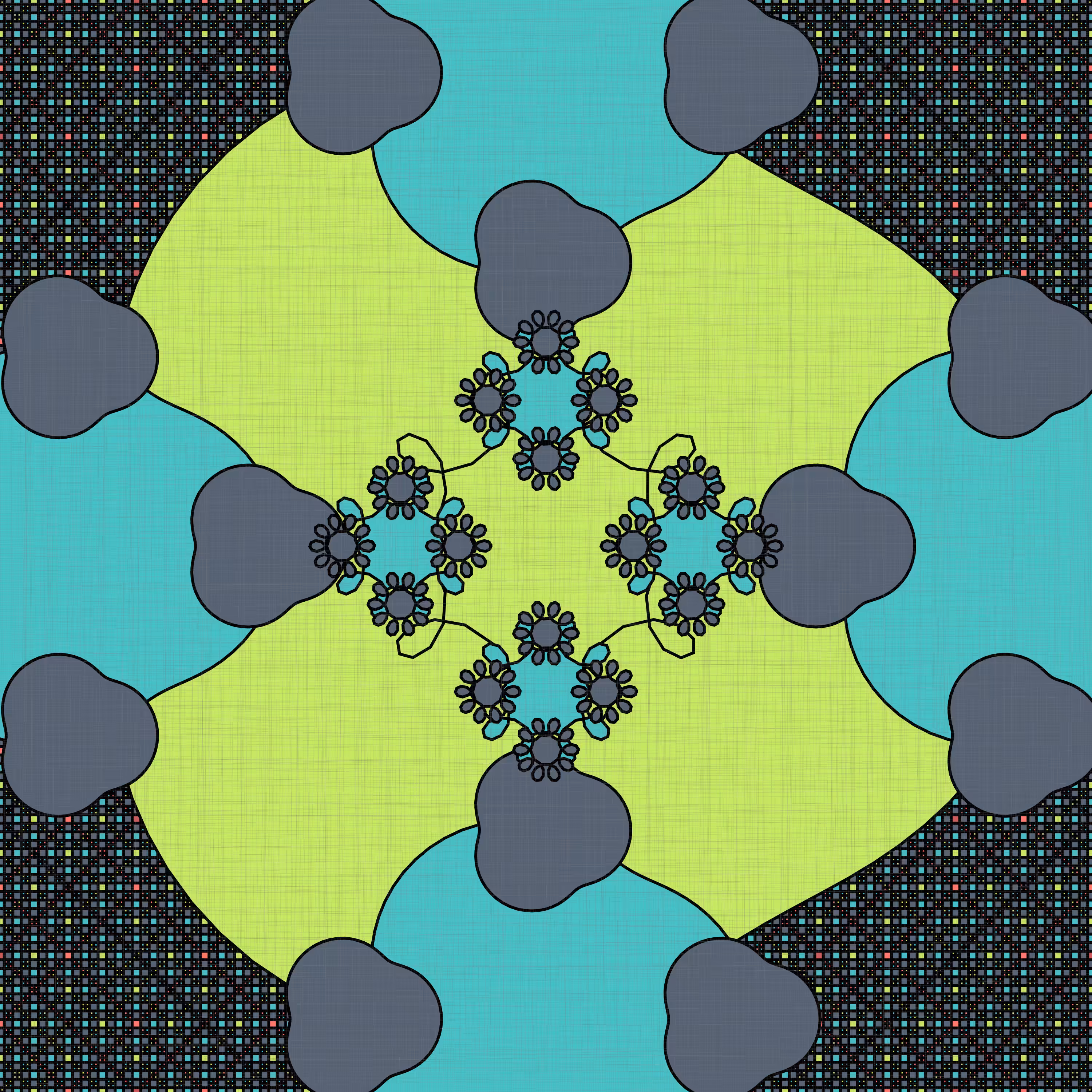 10 patterns 10 palettes #5