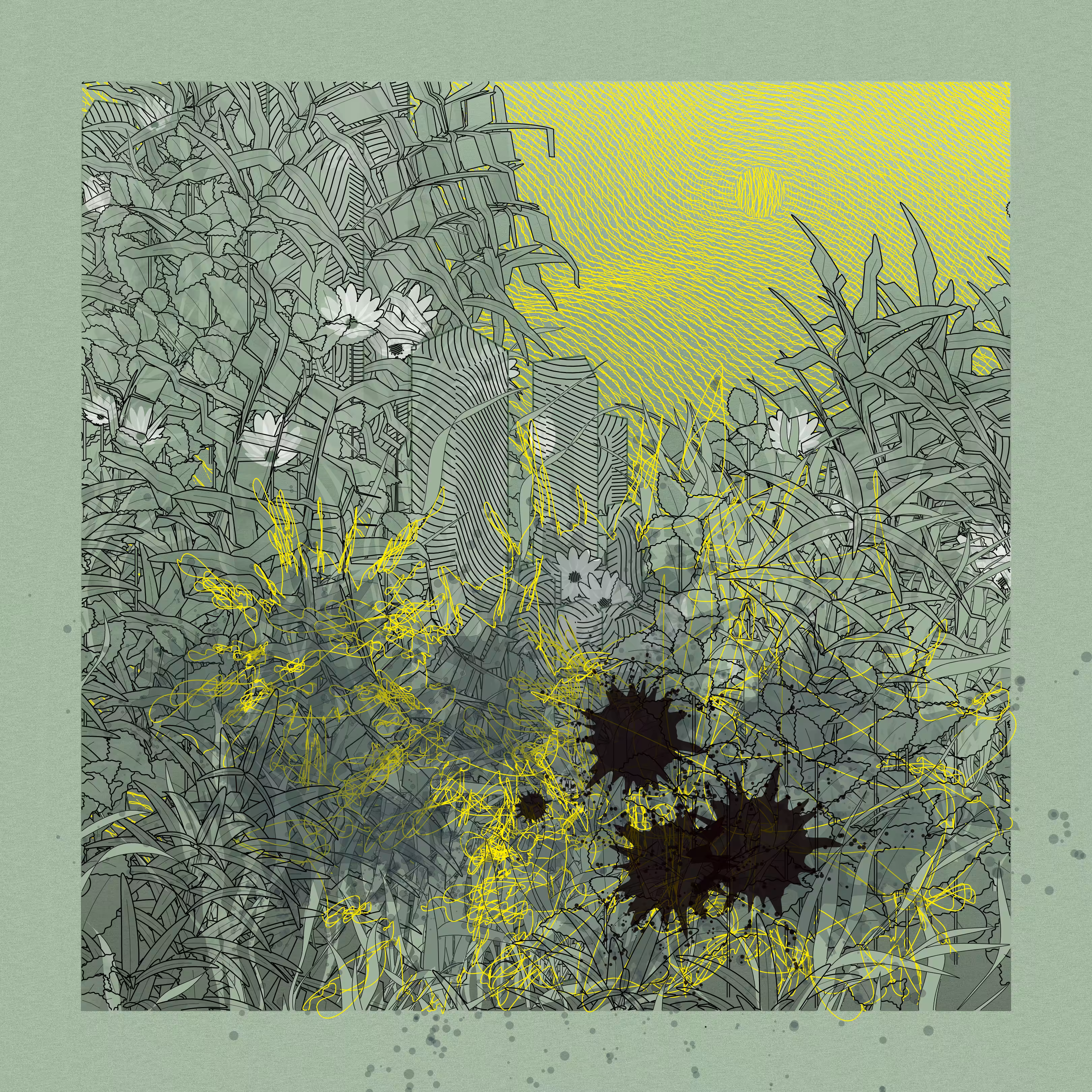 Landscape with Carbon Capture #6381