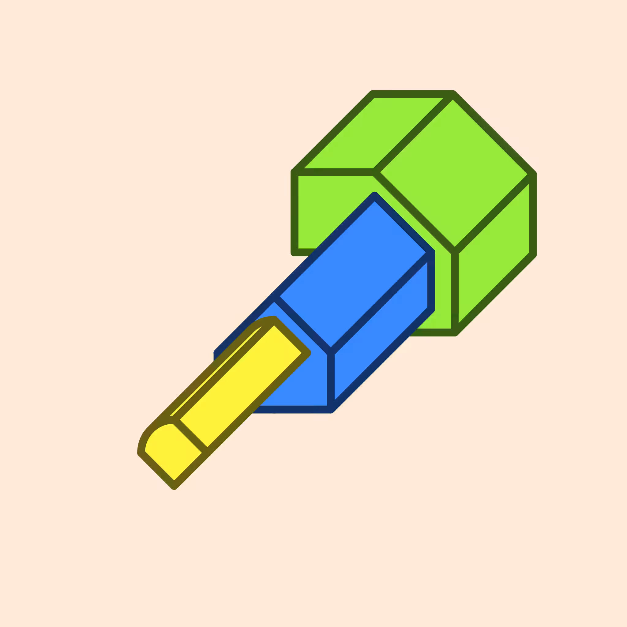 Calm shapes #1382