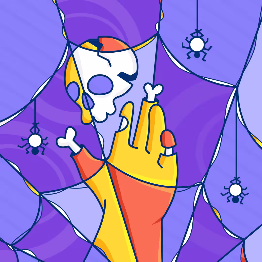 Hand Series - Skull