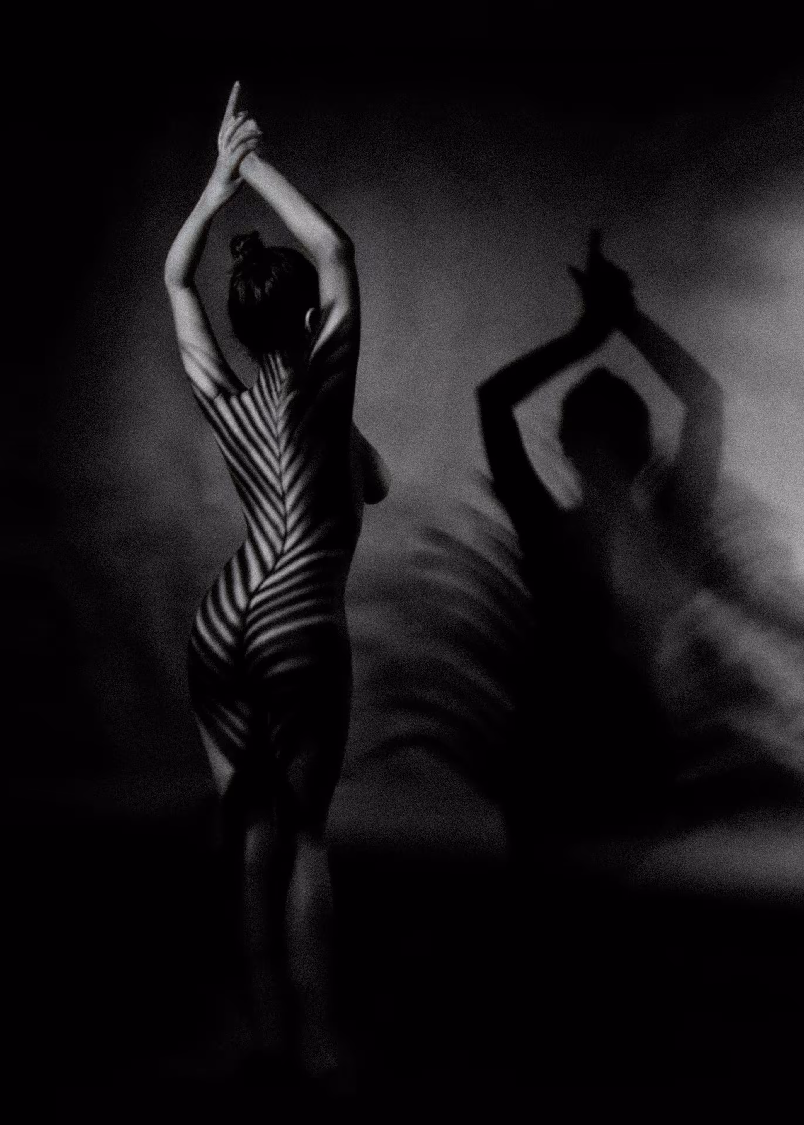 In the shadows