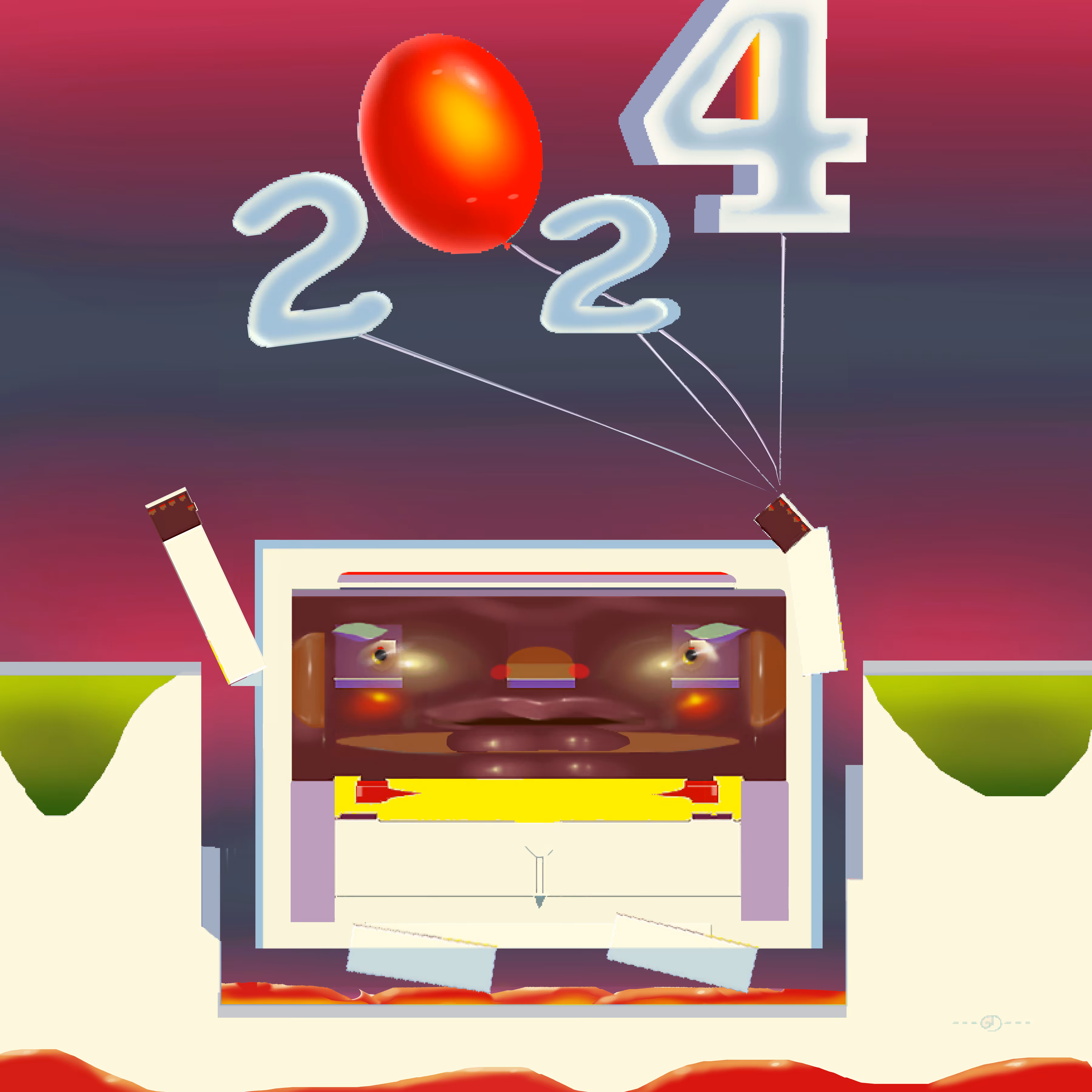 : : : CHINGAS PIXELITAS: HAPPY NEW YEAR 2024