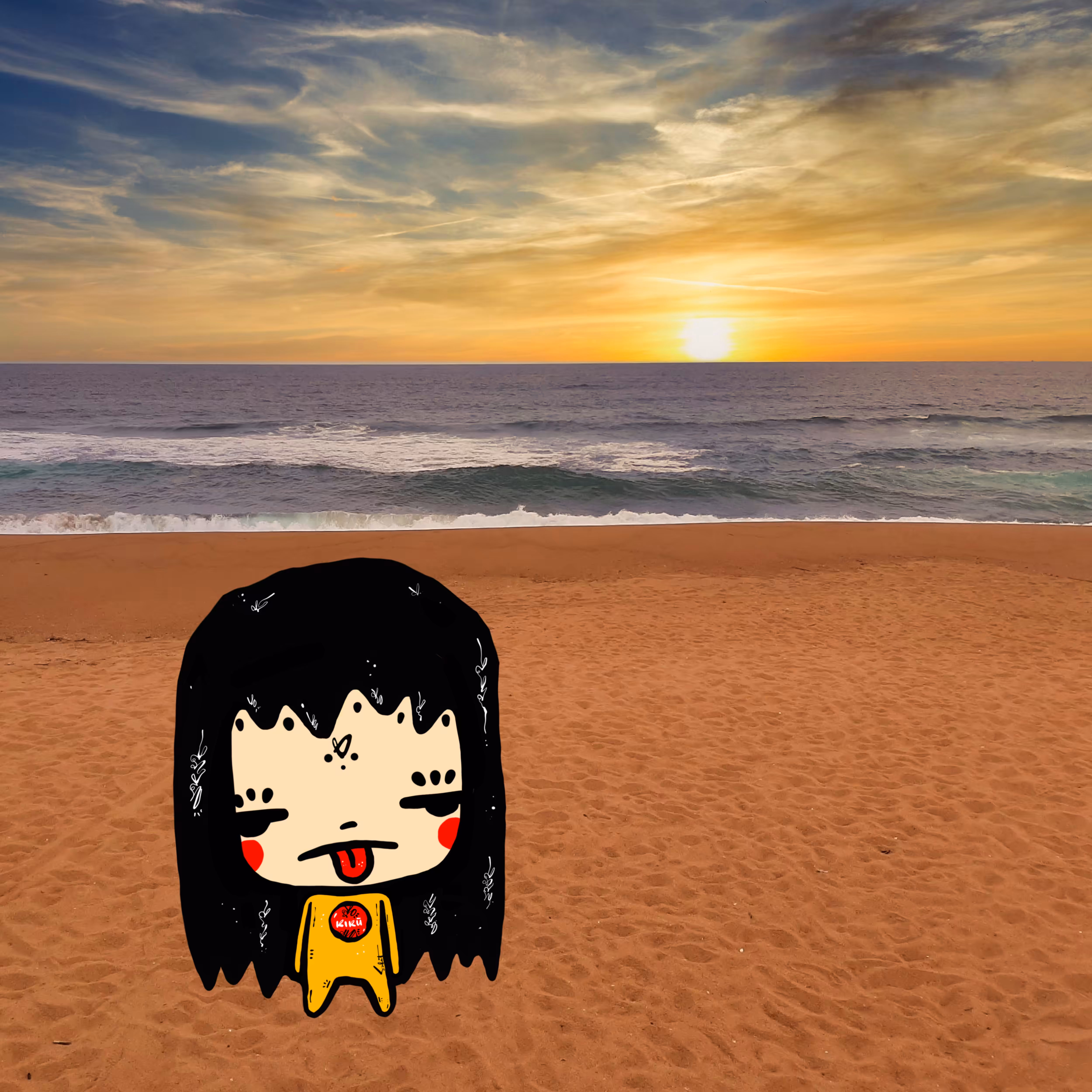 Kiku's Sunset Walk 2022 Eloise Robbertze X Kiku's World by Sabet