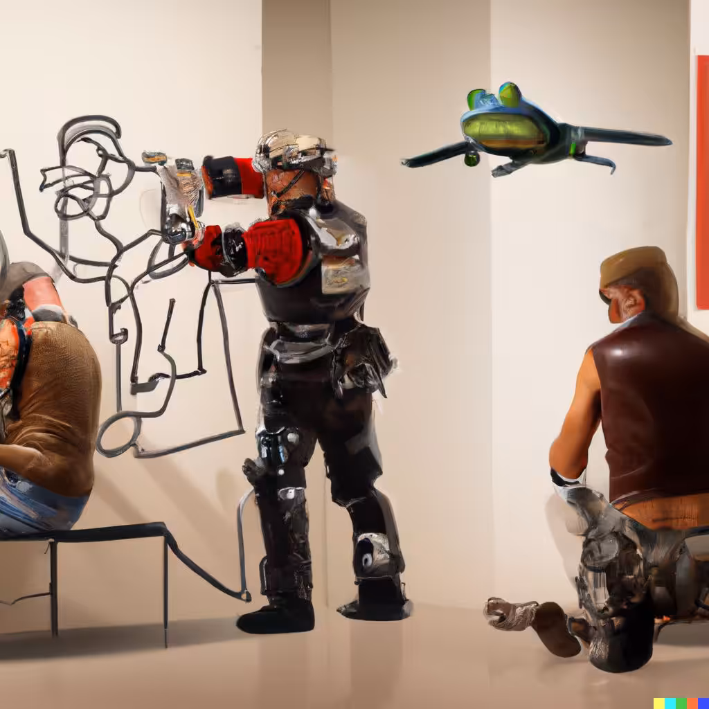 CONTEMPORARY ART MUSEUM PUNK HACK FLYING PEPE