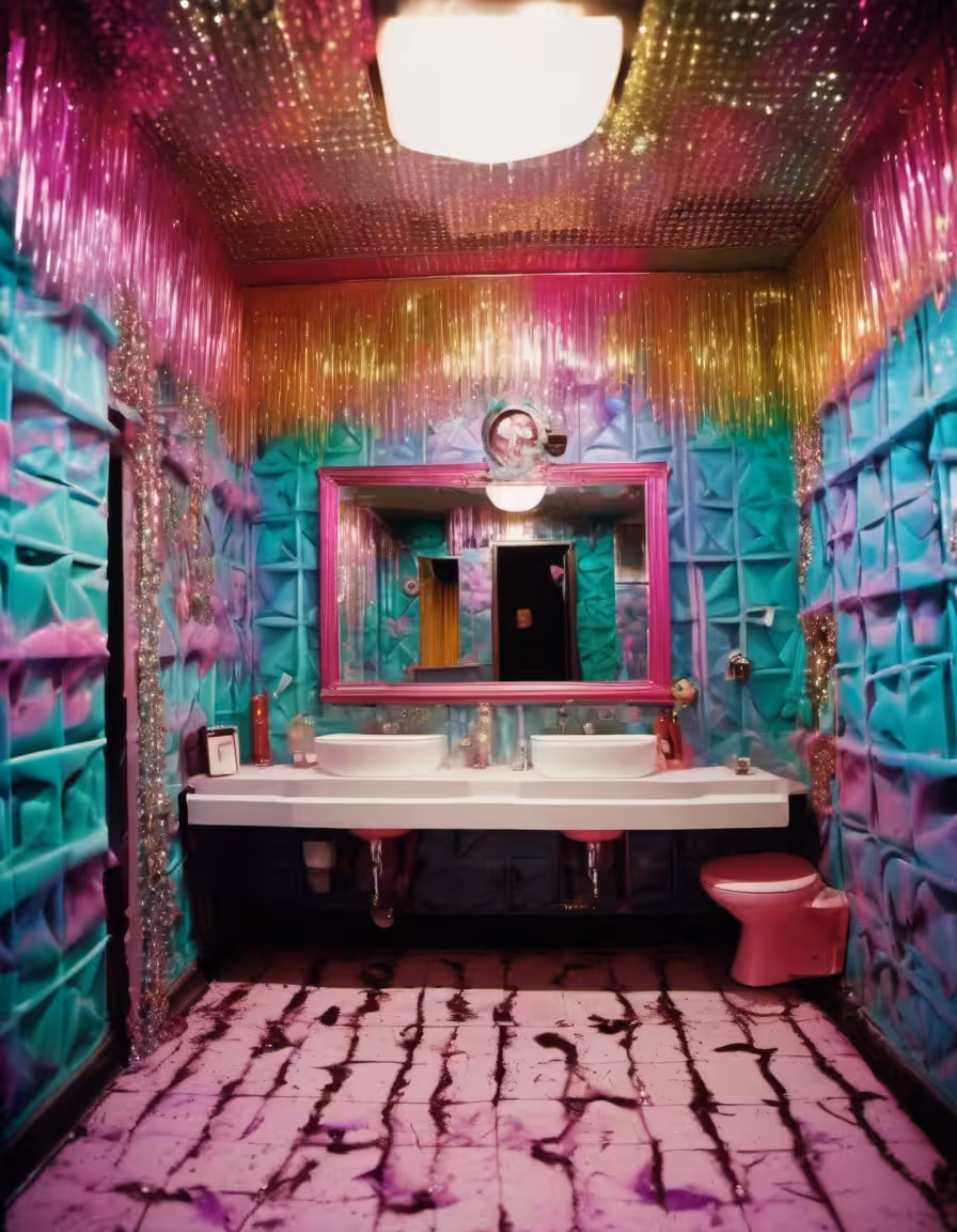 Club Restrooms With Threatening Auras #20