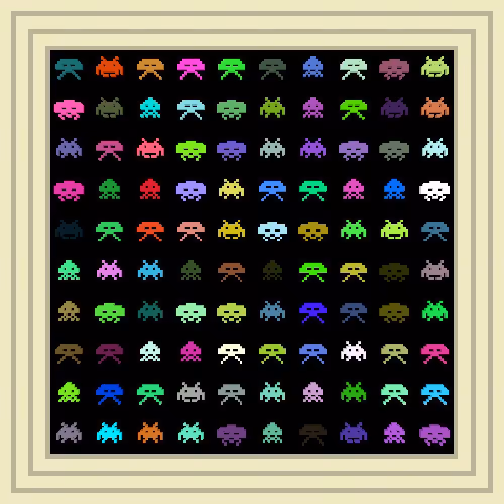 INspireEncrypt :: Procedural Symbols (👾) #388/1000