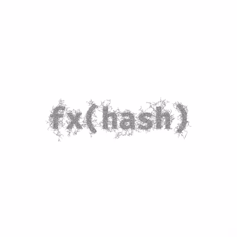 FXHASH Generative Logo #558