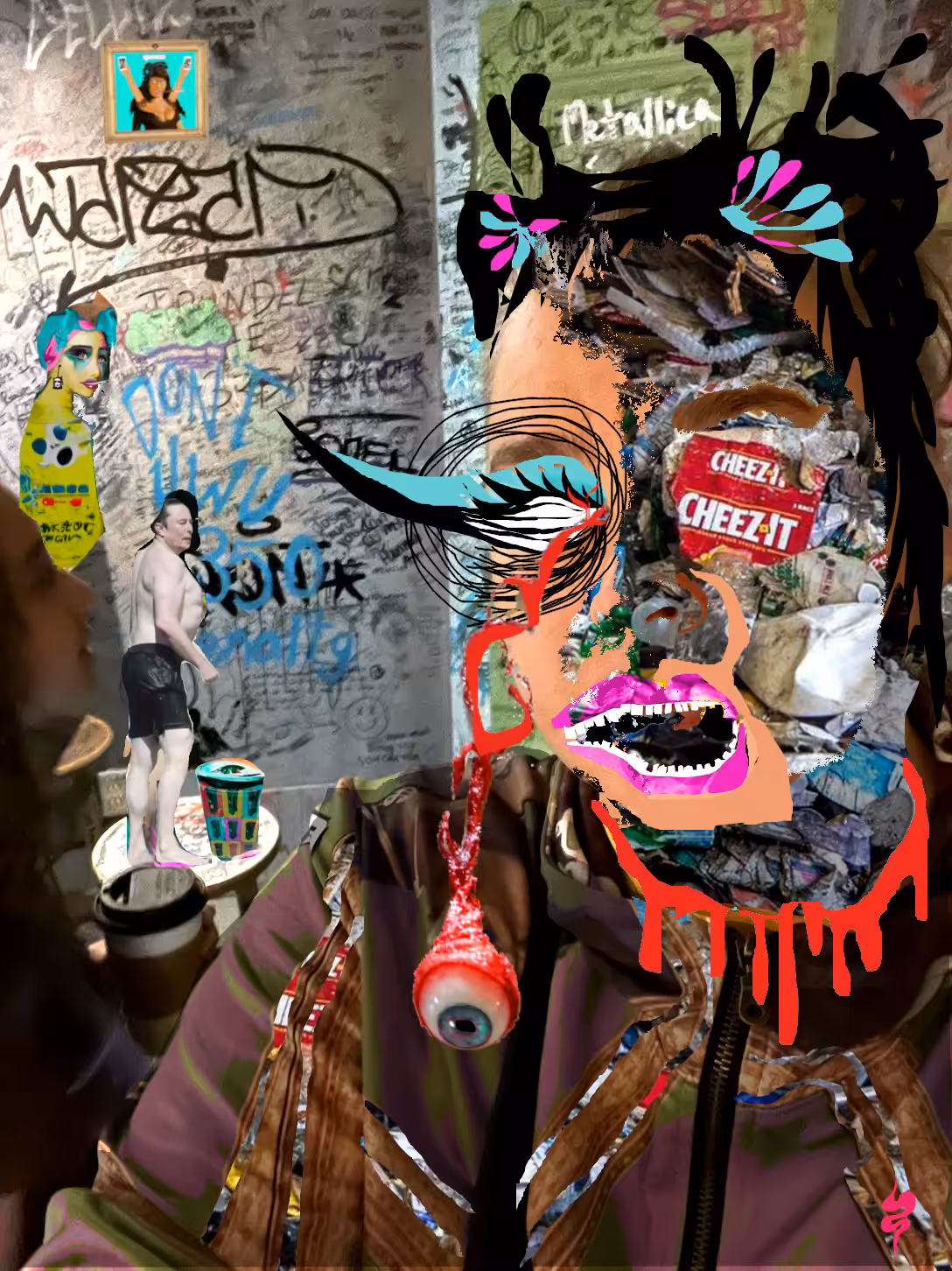 Trash Self-Portrait