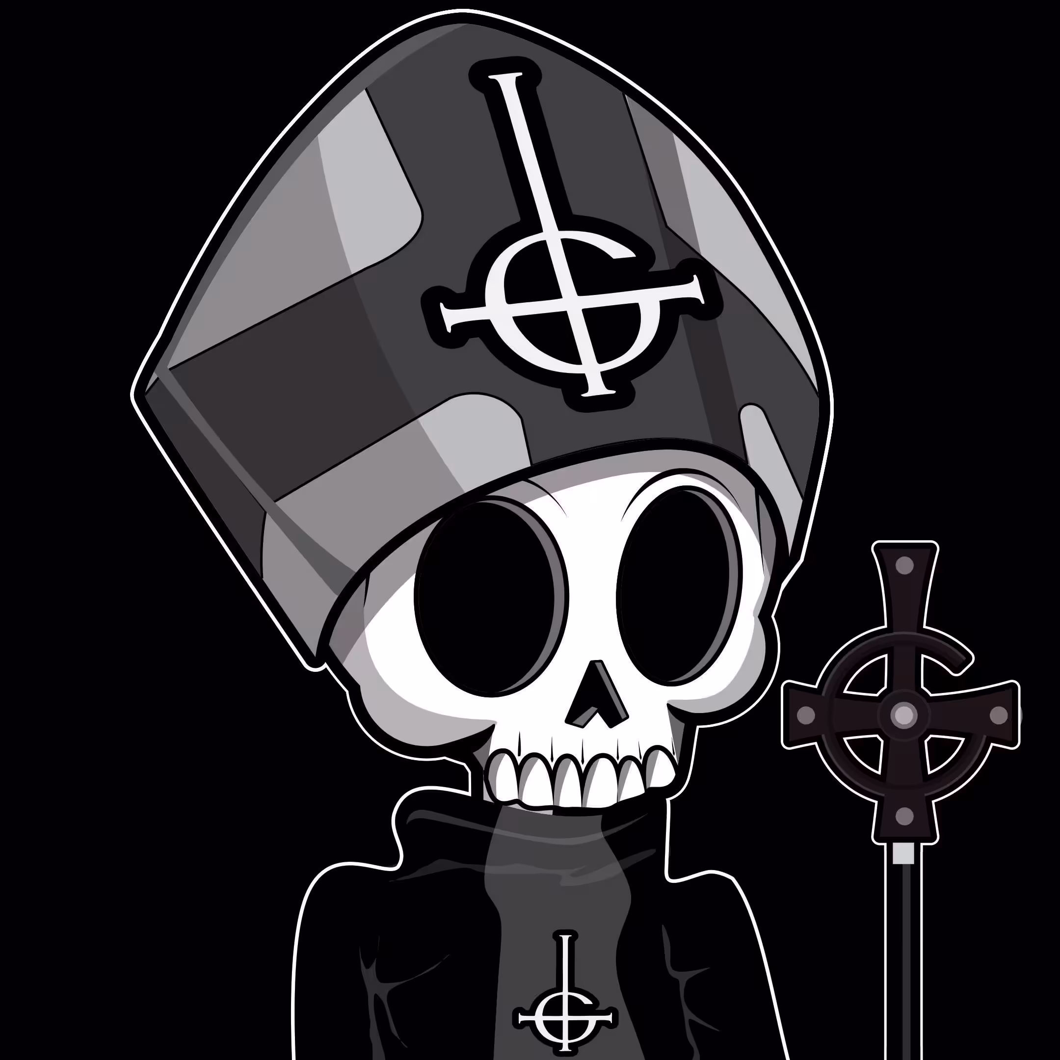 Edgar The Skeleton - Papa Emeritus #20