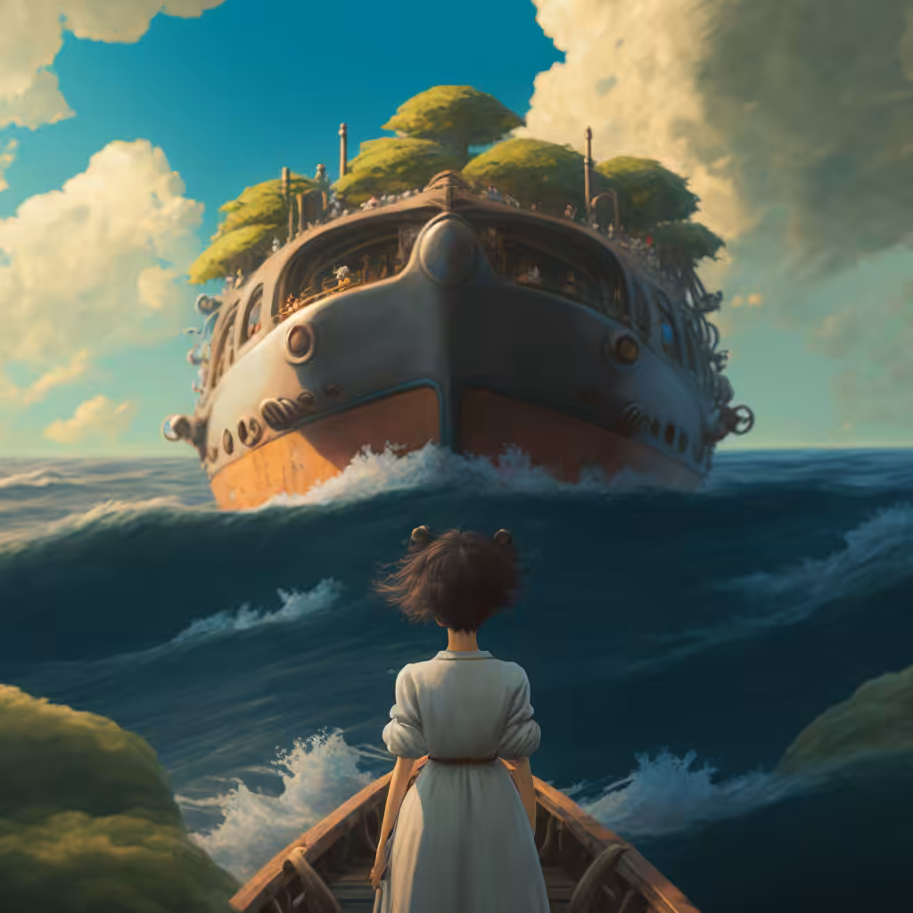 Hayao Miyazaki perspective