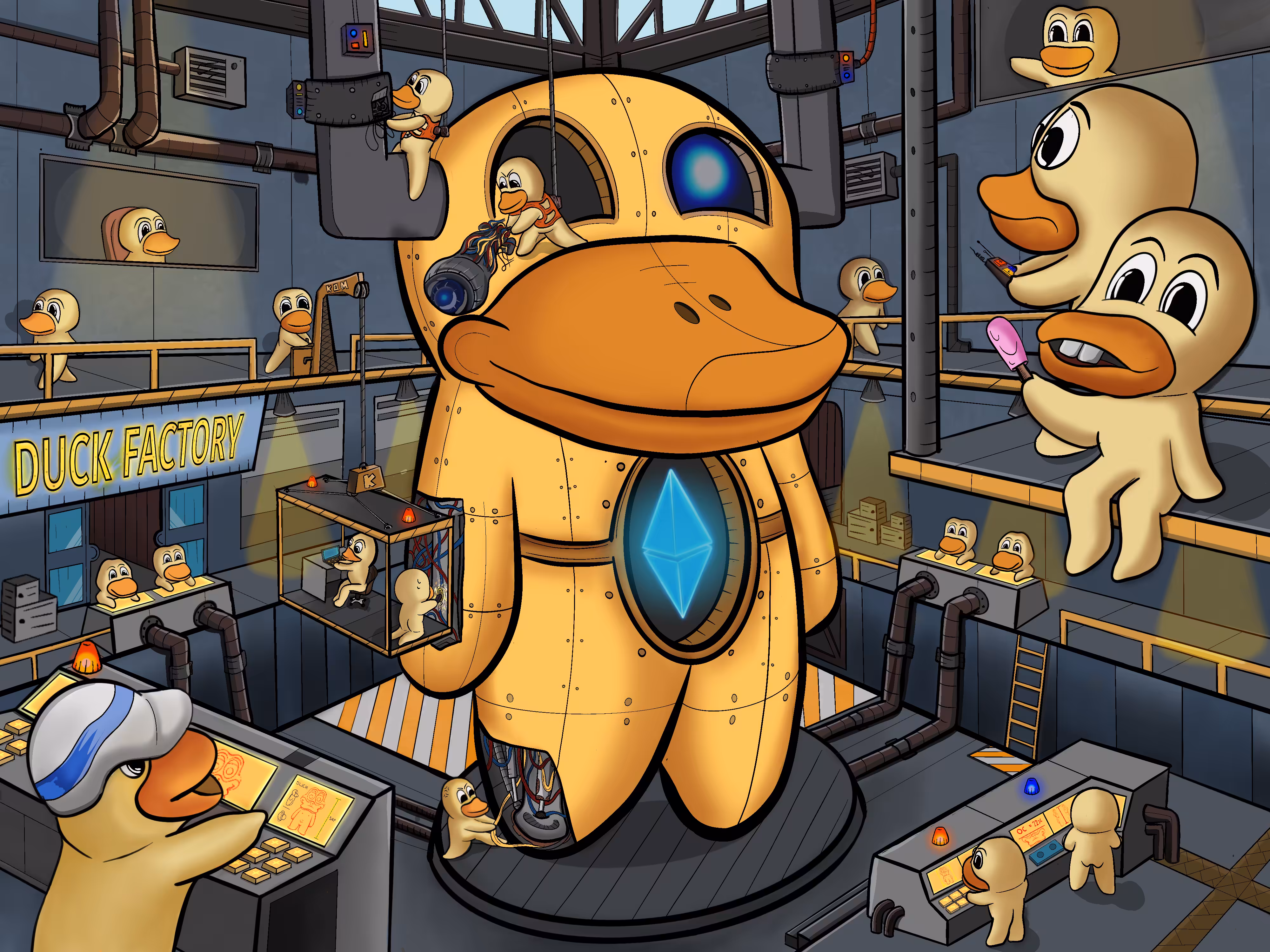 🐤 Duck Factory  🐥
